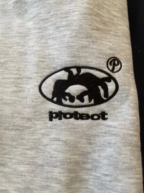 Japanese Brand Misaki x Azumi Letter Embroidery Baggy Sweatpants Men Size US 29 - 3 Thumbnail