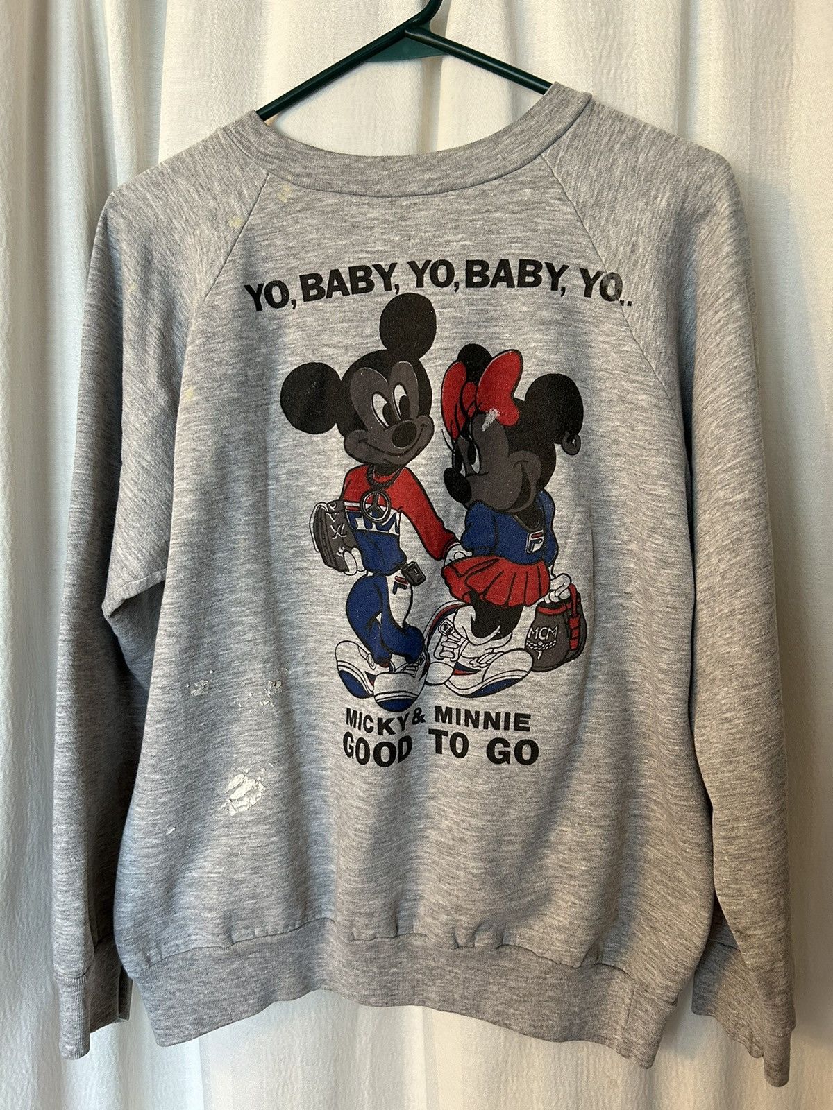 Other vintage mickey minnie 80’s hip hop yo baby good to go sm Size US S / EU 44-46 / 1 - 1 Thumbnail