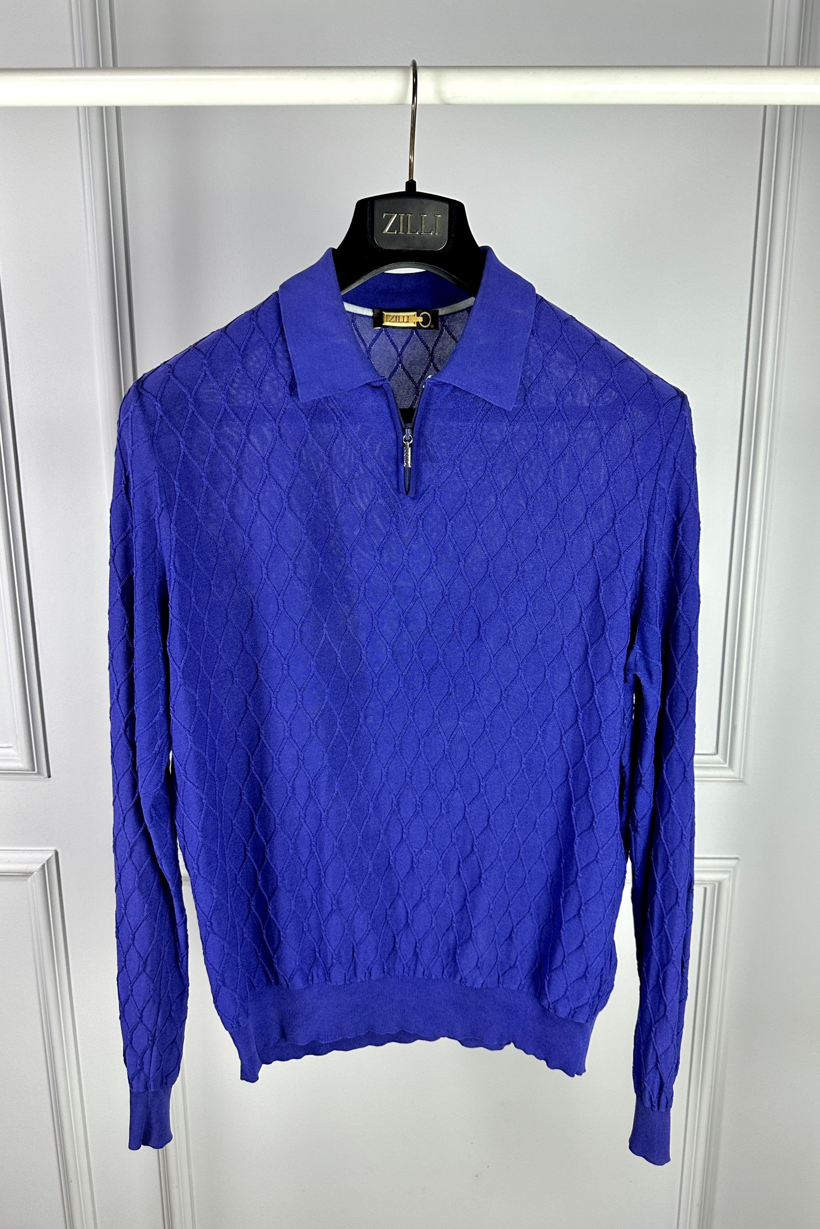 Zilli Men's polo ZILLI Size US M / EU 48-50 / 2 - 1 Thumbnail