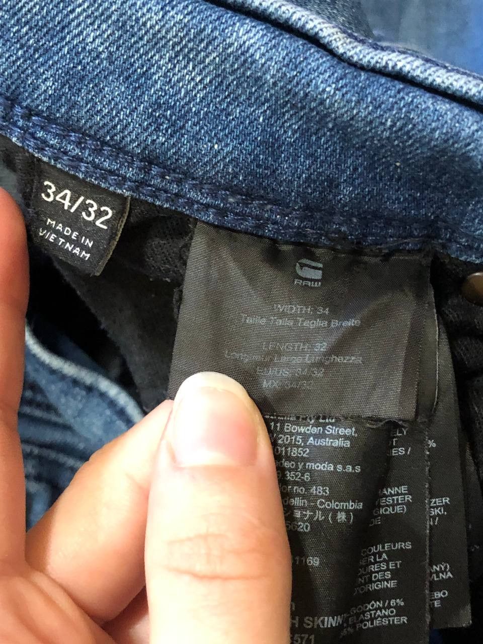 G-Star G STAR Men’s SKINNY Fit Denim Jeans Clean Look Size US 34 / EU 50 - 17 Thumbnail
