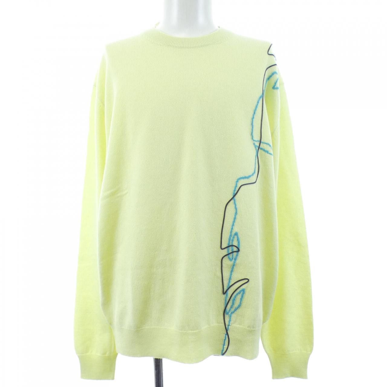 Hermes Hermes Hermes Cashmere Knit Textile Tops DUTY FREE for USA Size ONE SIZE - 1 Thumbnail