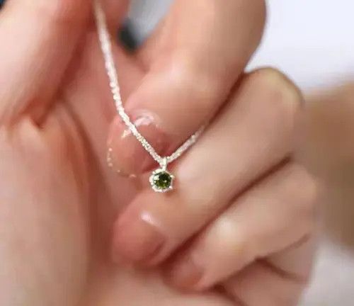 Jewelry Yoshi x zai Light Luxury Diamond Pendant Necklace Size ONE SIZE - 8 Thumbnail