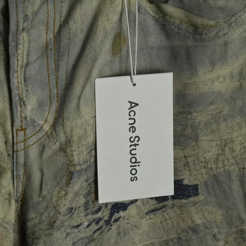 Acne Studios acne studios Washed tie-dyed jeans 2506-Nextarrow Size US 40 / EU 56 - 2 Thumbnail