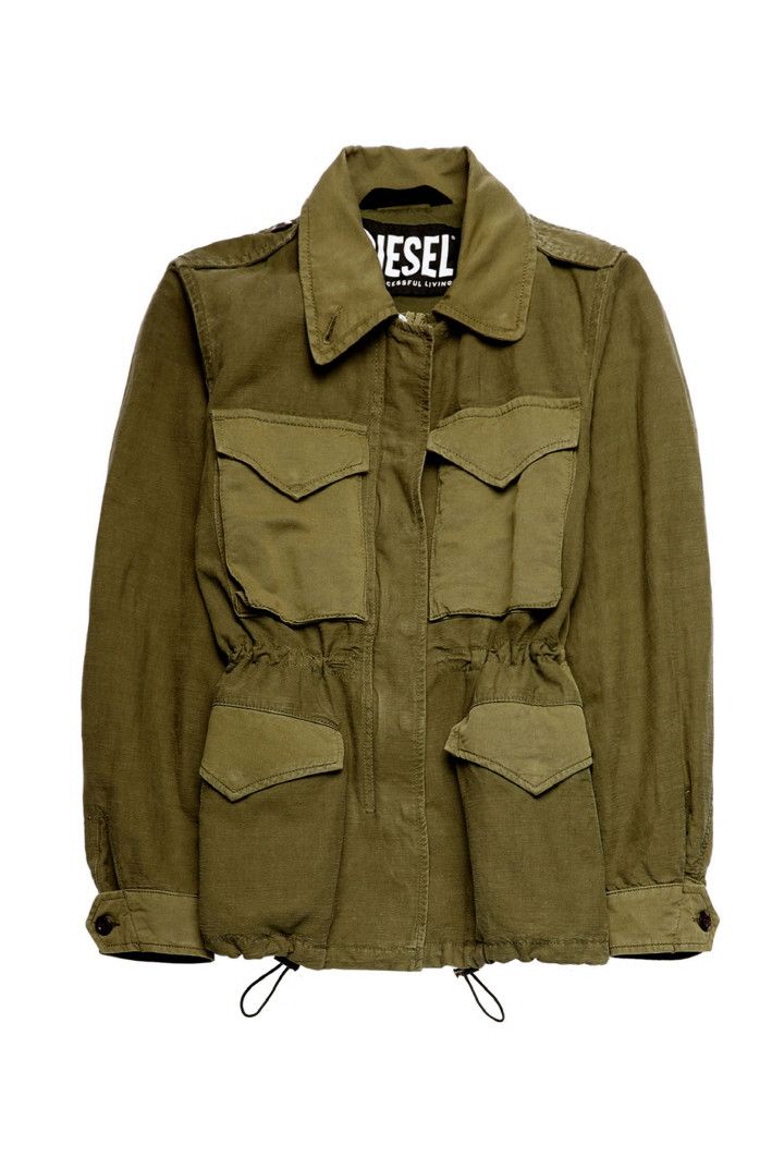 Diesel Diesel drawstring cargo jacket Size XS / US 0-2 / IT 36-38 - 1 Thumbnail