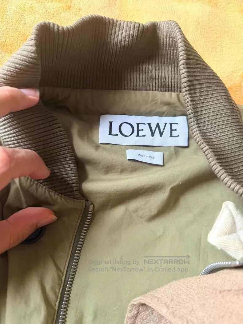 Loewe Loewe Military Green Button-Down Collar Jacket Size US M / EU 48-50 / 2 - 3 Thumbnail