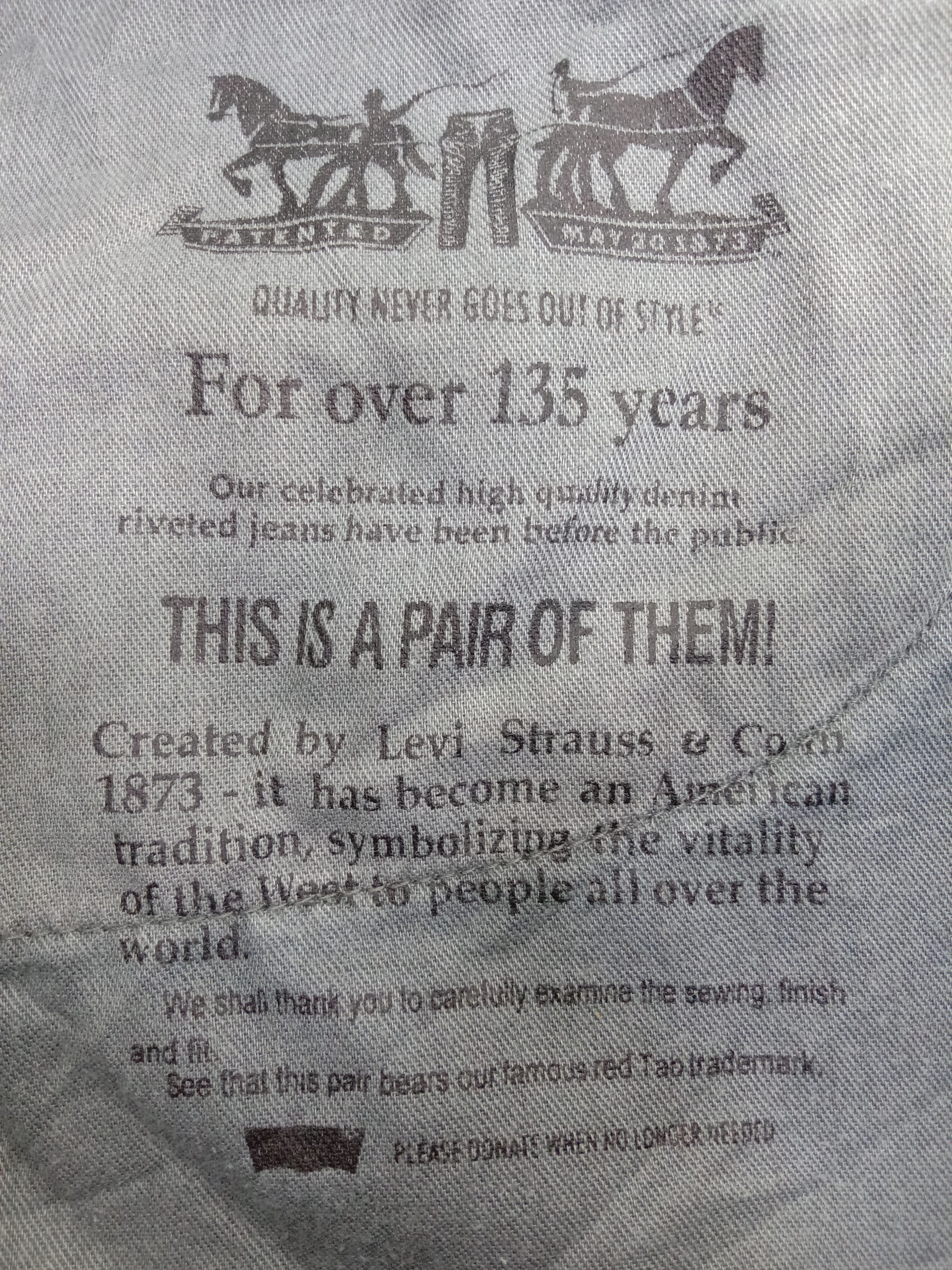 Levi's Vintage Levi's 514 Jeans Straight Fit Denim Size US 34 / EU 50 - 11 Thumbnail