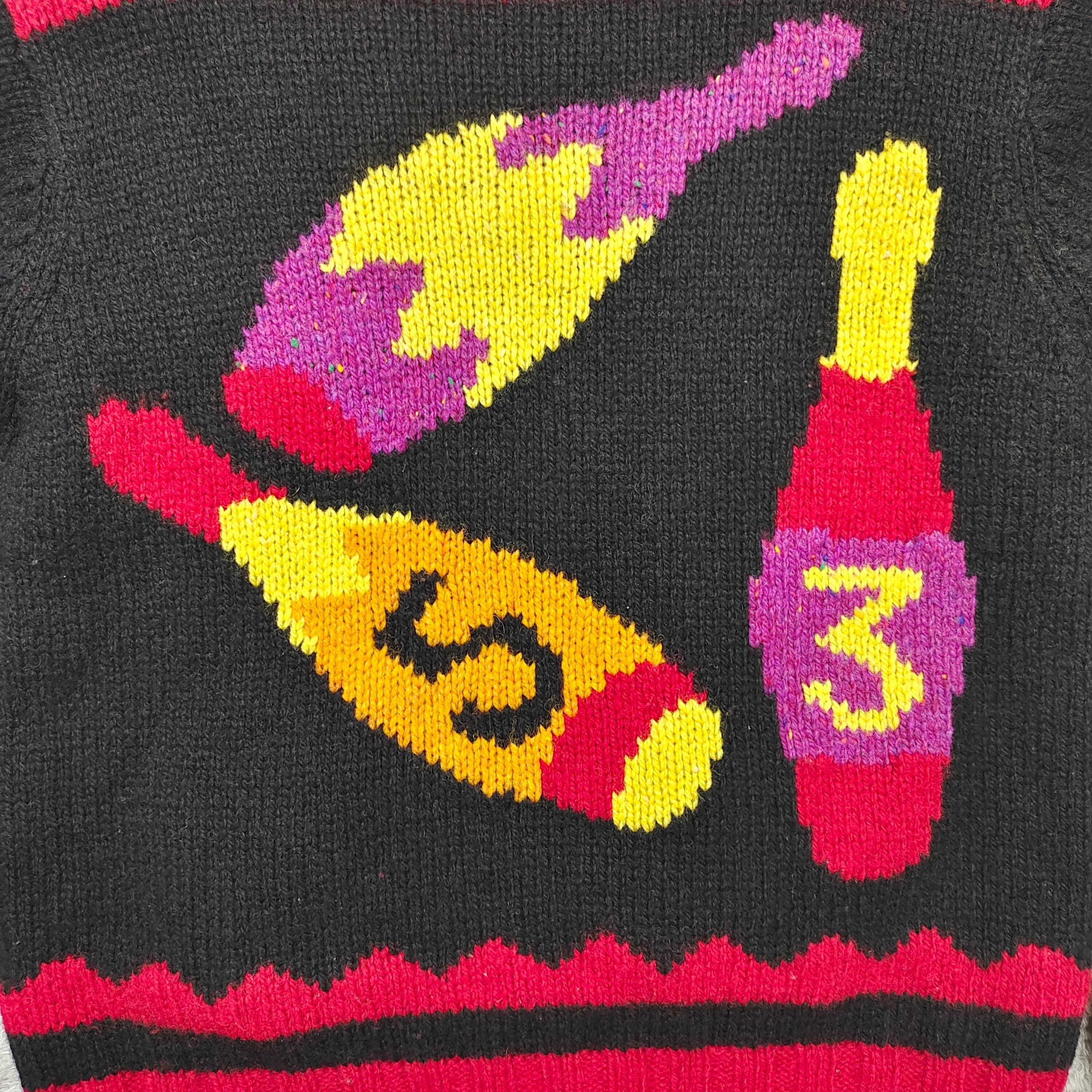 Paul Smith VINTAGE PAUL SMITH WOOL KNITTED SWEATER Size US L / EU 52-54 / 3 - 3 Thumbnail