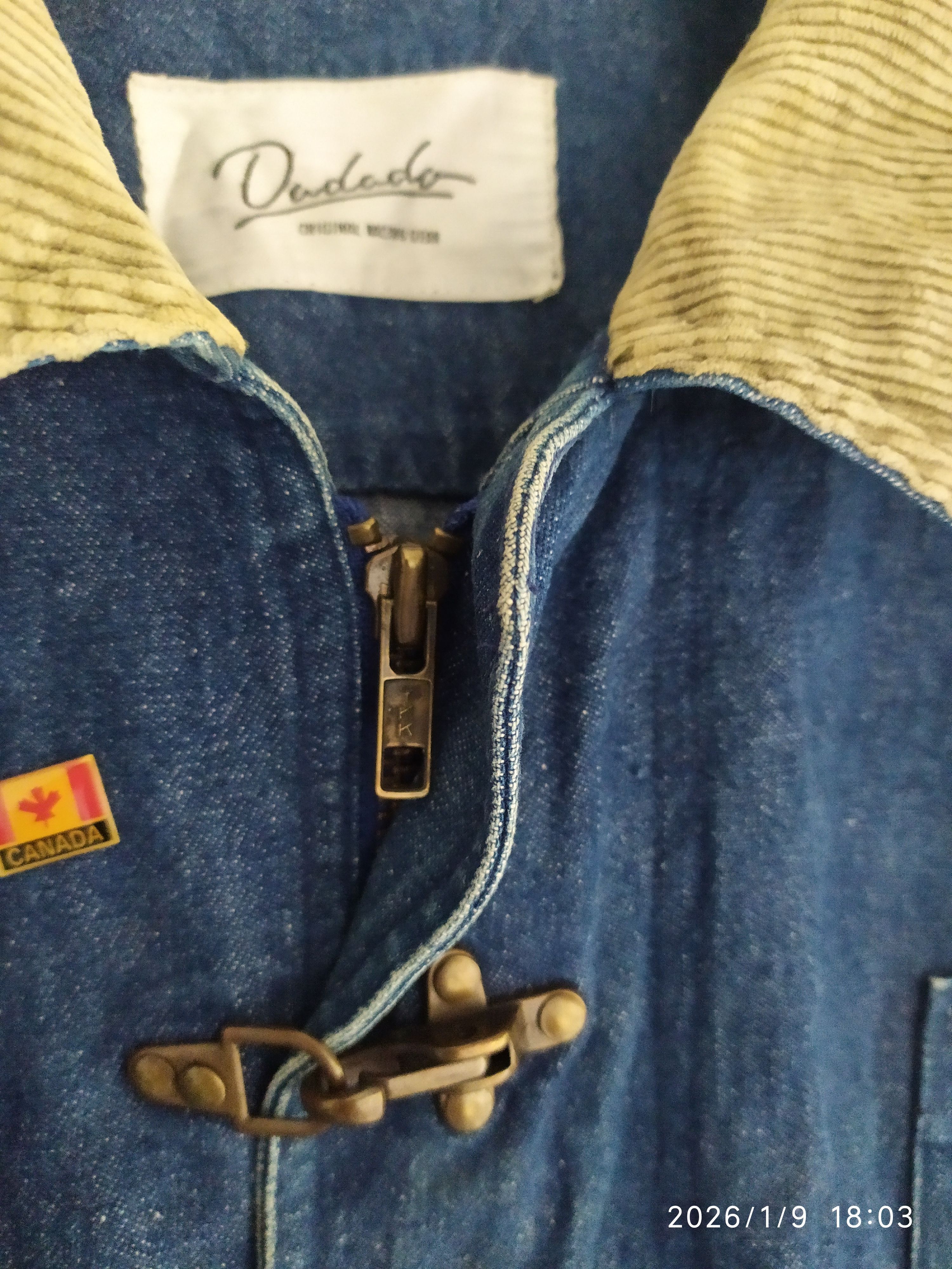Japanese Brand Rare Desigm Vintage Japanese Brand Denim Jacket Size US L / EU 52-54 / 3 - 4 Thumbnail