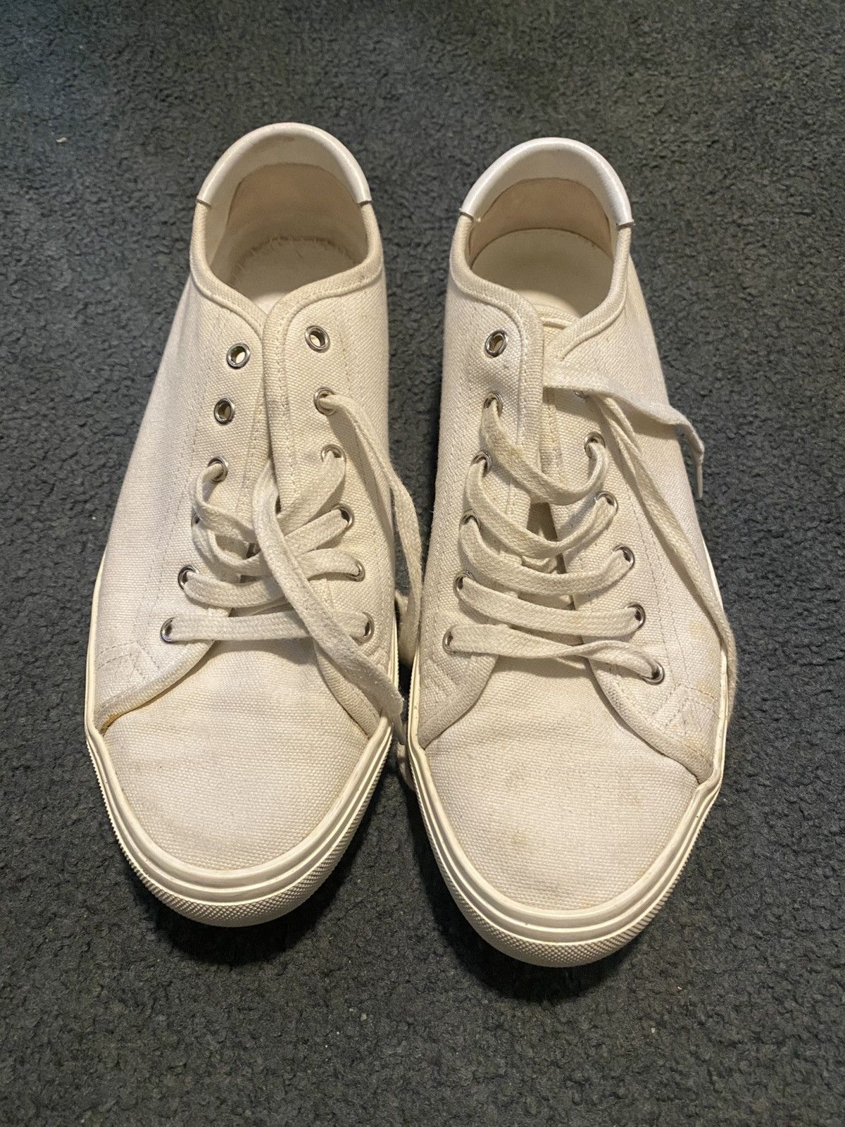 スニーカー SAINT LAURENT Men Sneakers White 7136002W4AA 9226 Yves Saint Laurent Saint Laurent Man Sneakers 7136002W4AA