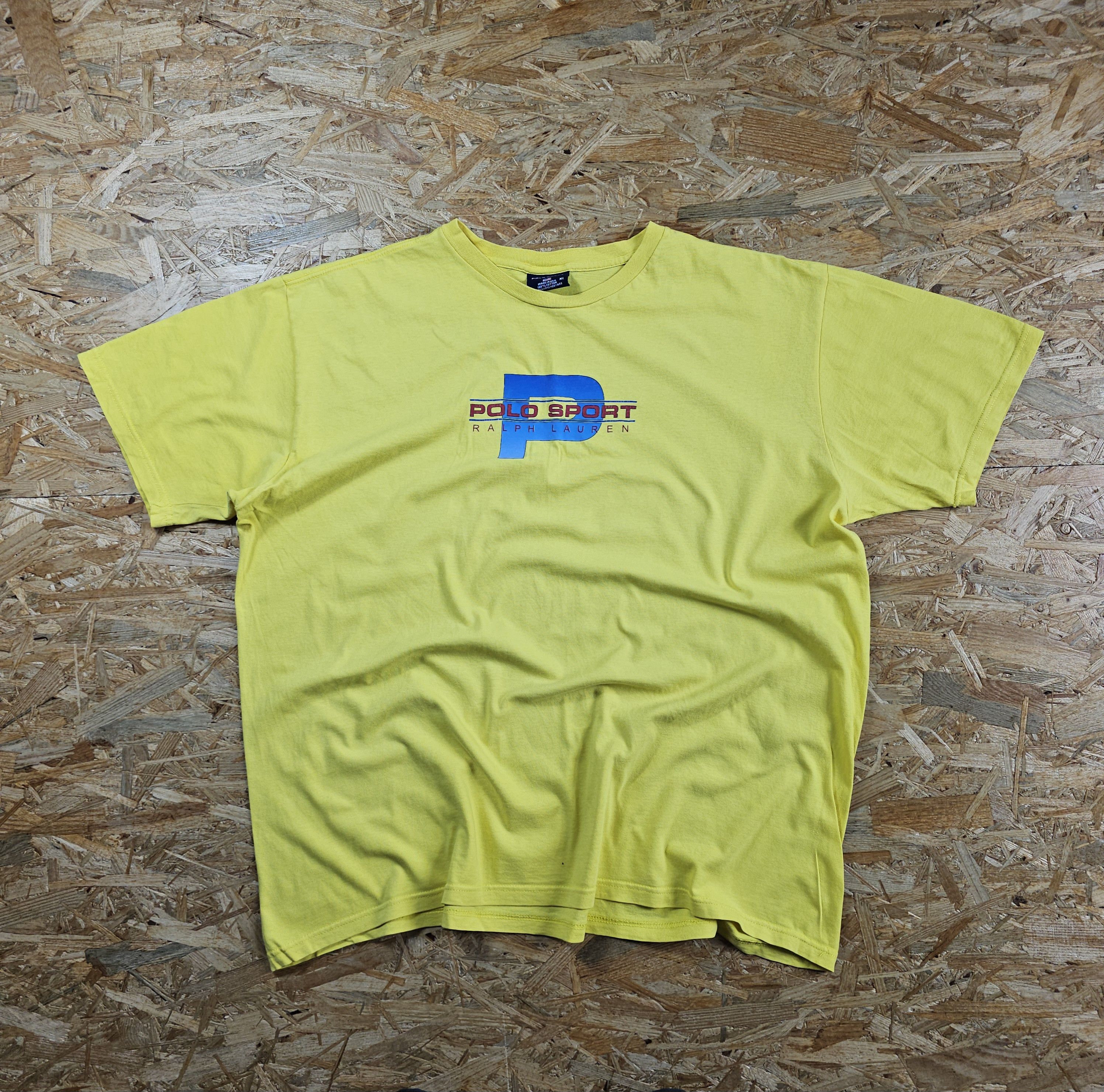 Japanese Brand × Polo Ralph Lauren × Ralph Lauren POLO SPORT RALPH LAUREN VINTAGE TSHIRT SKATE JERSEY RAP XL Size US XL / EU 56 / 4 - 3 Thumbnail