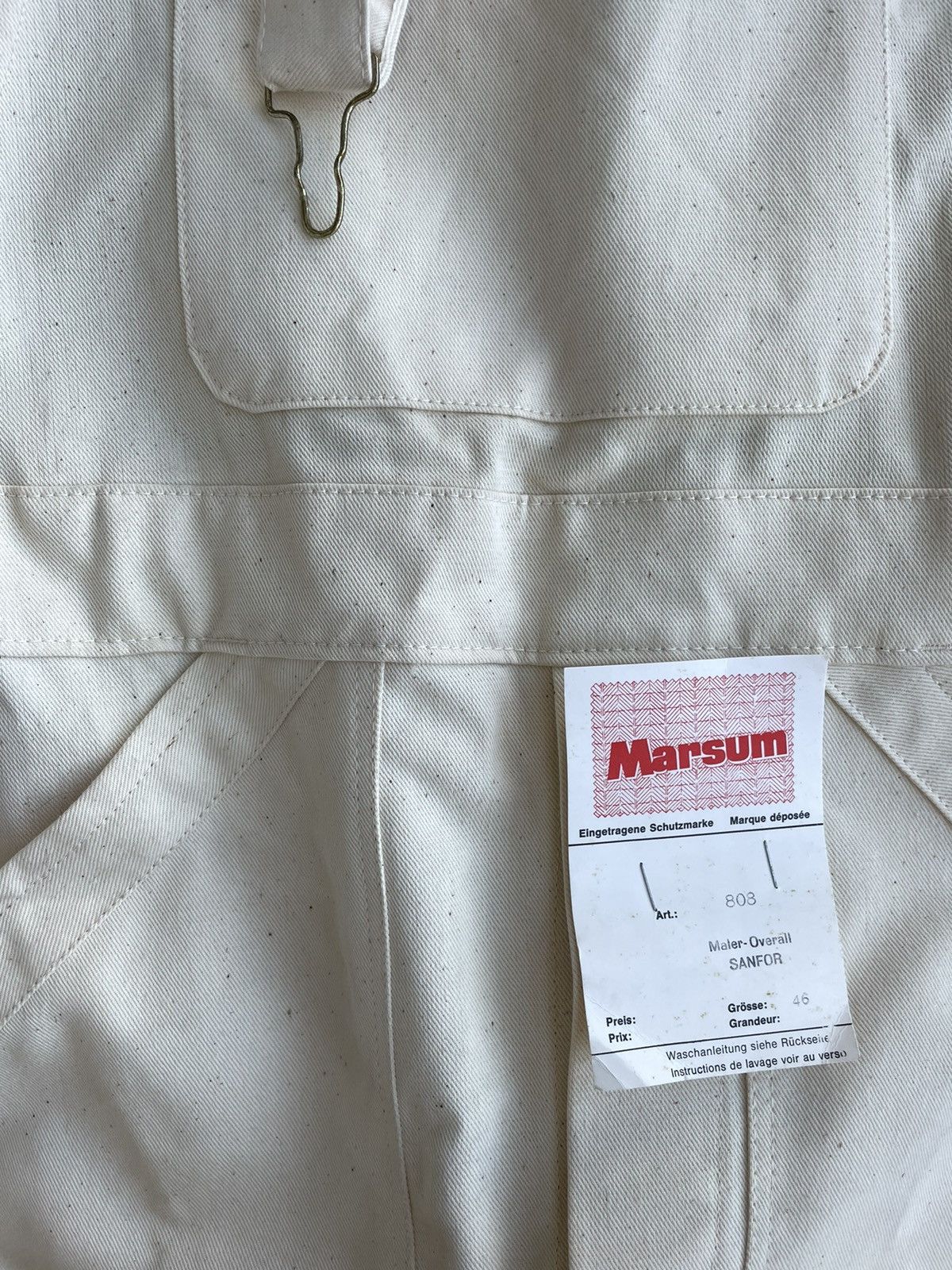 Vintage Vintage Marsum Workwear Overalls Size US 36 / EU 52 - 9 Thumbnail
