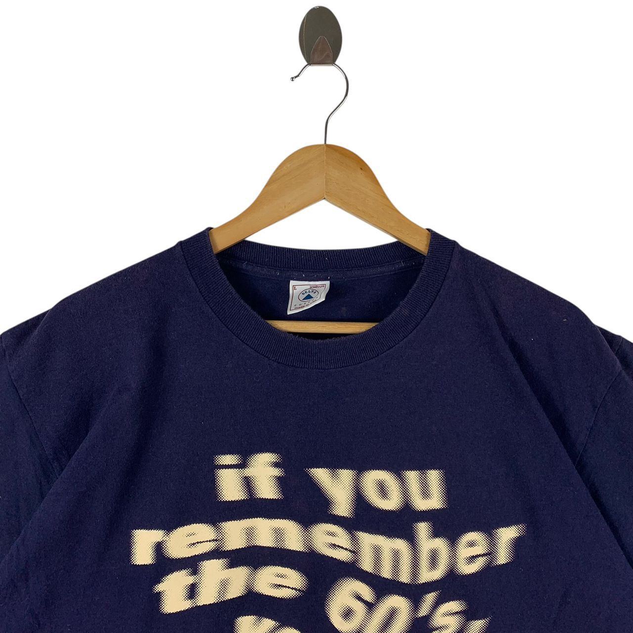 Delta × Vintage Vintage 90s Wording tees Size US L / EU 52-54 / 3 - 2 Thumbnail