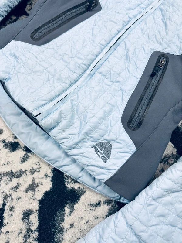 Nike Nike ACG Quilted Jacket Baby Blue XS Size XS / US 0-2 / IT 36-38 - 4 Thumbnail