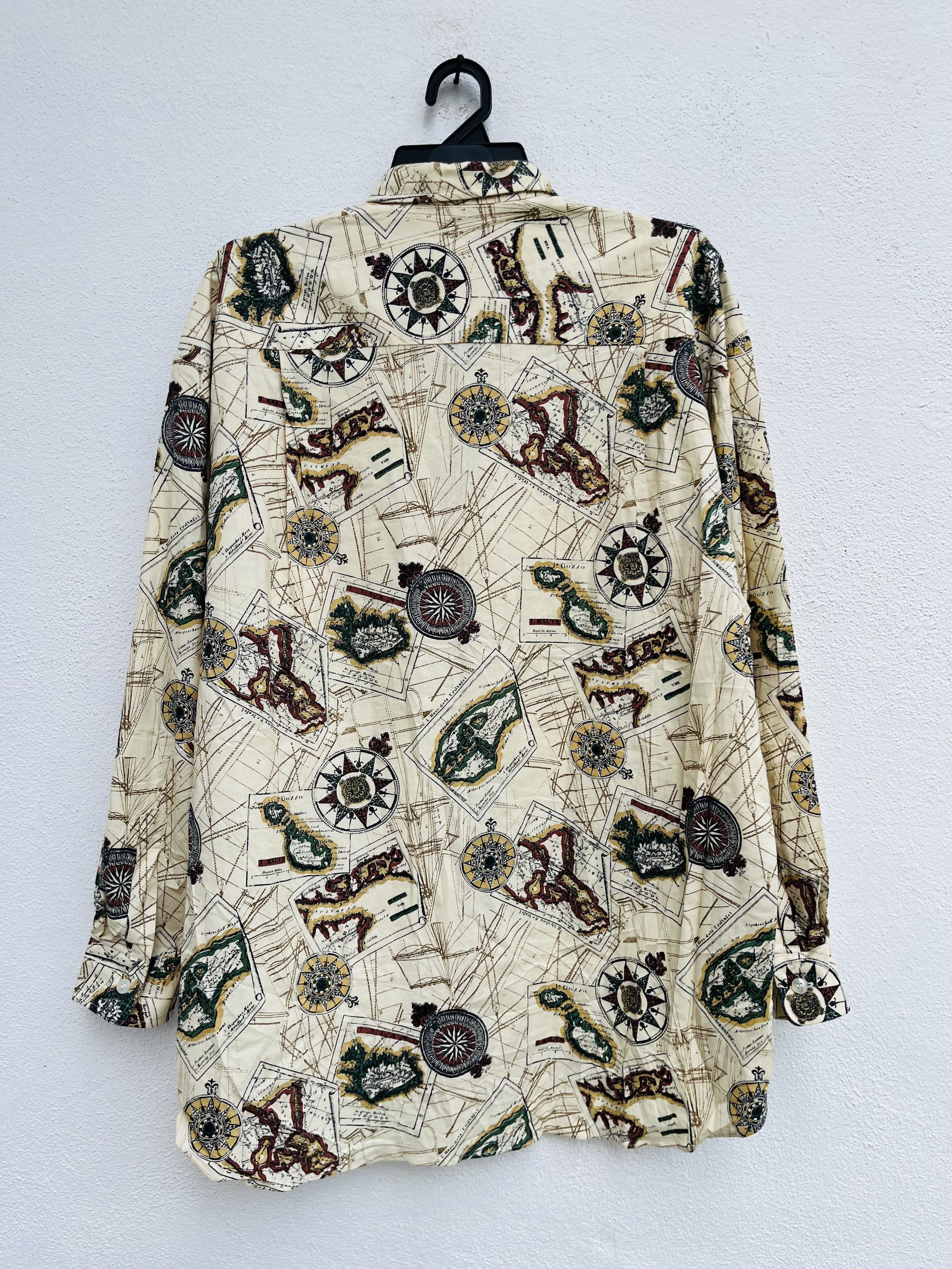 Japanese Brand × Vintage Vintage Classic JHA Map Hip Hop Fashion Style Size US XL / EU 56 / 4 - 2 Thumbnail
