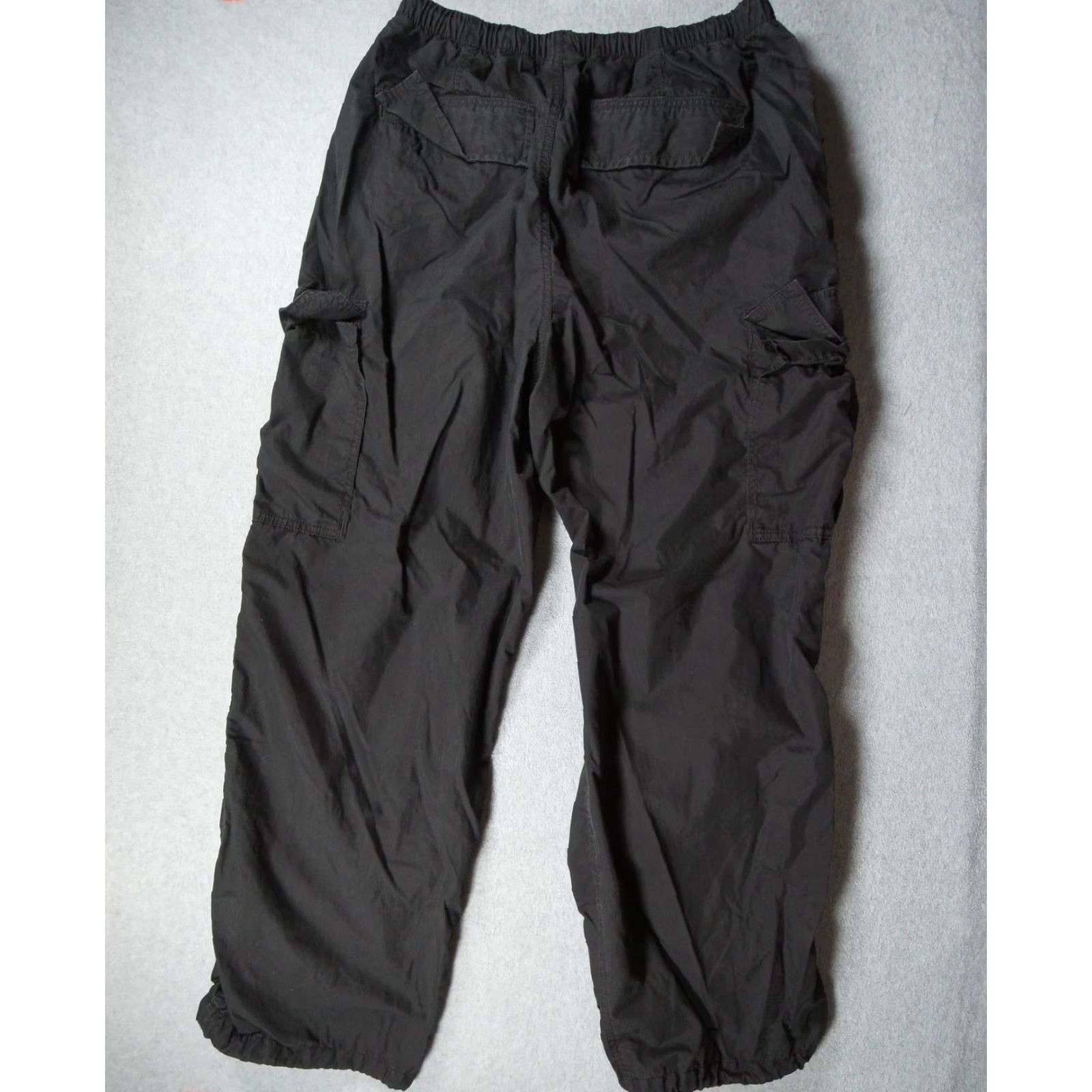 TNA TNA Pants Womens Large Black Cargo Parachute Utility Streetwear Casual Size 36" / US 14 / IT 50 - 5 Thumbnail