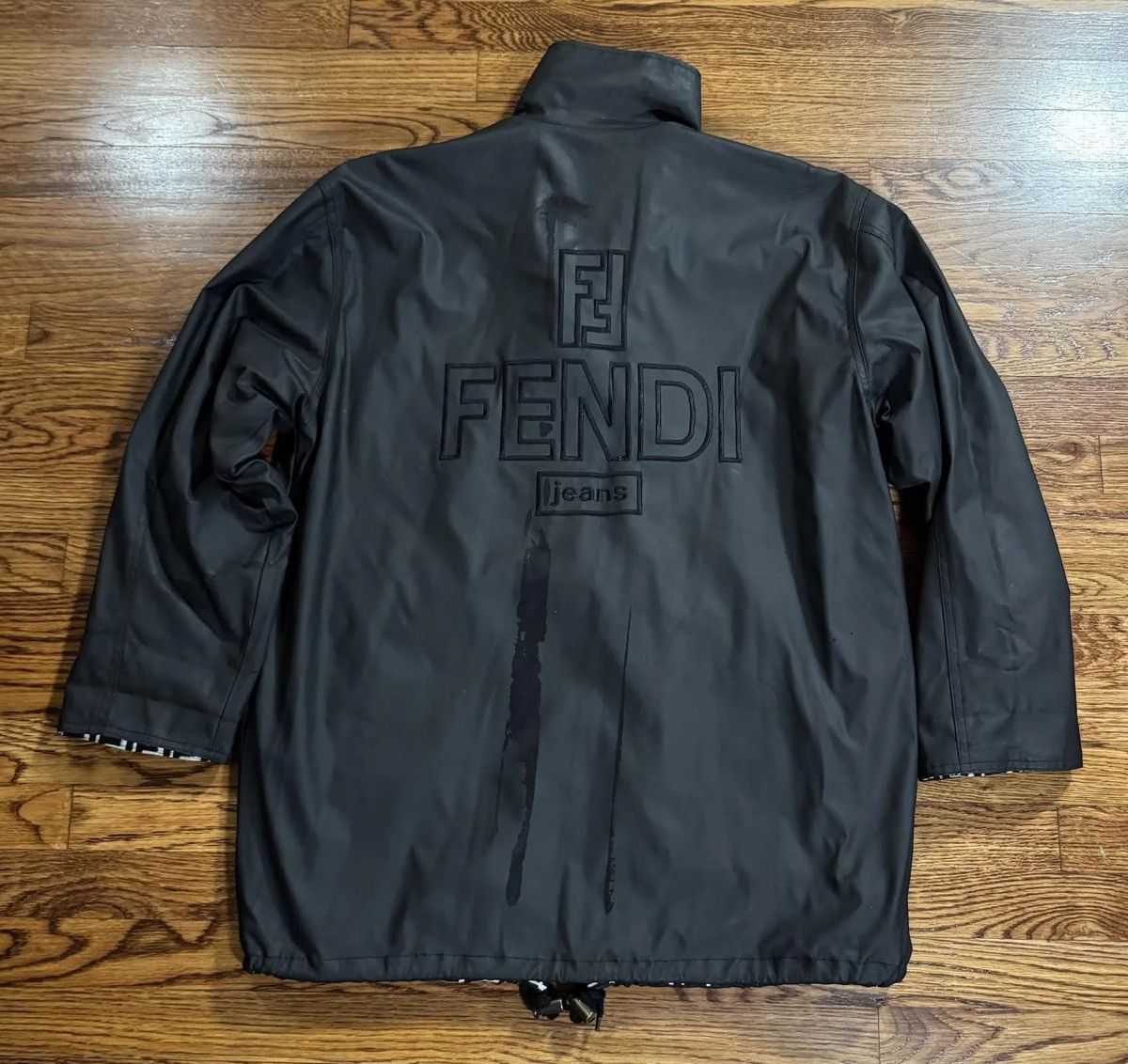 Fendi Vintage Fendi Reversible Monogram Jacket Size US XL / EU 56 / 4 - 9 Thumbnail