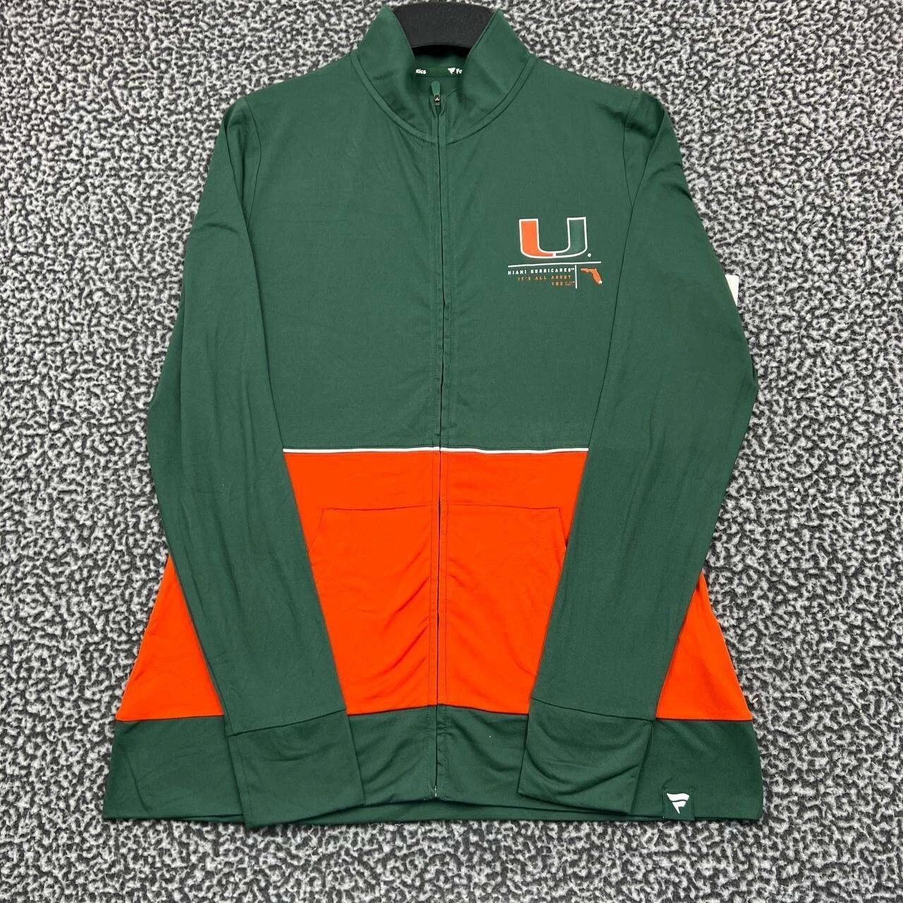 Other Miami Hurricanes Sweatshirt Women Full Zip Long Sleeve New M Size M / US 6-8 / IT 42-44 - 1 Thumbnail