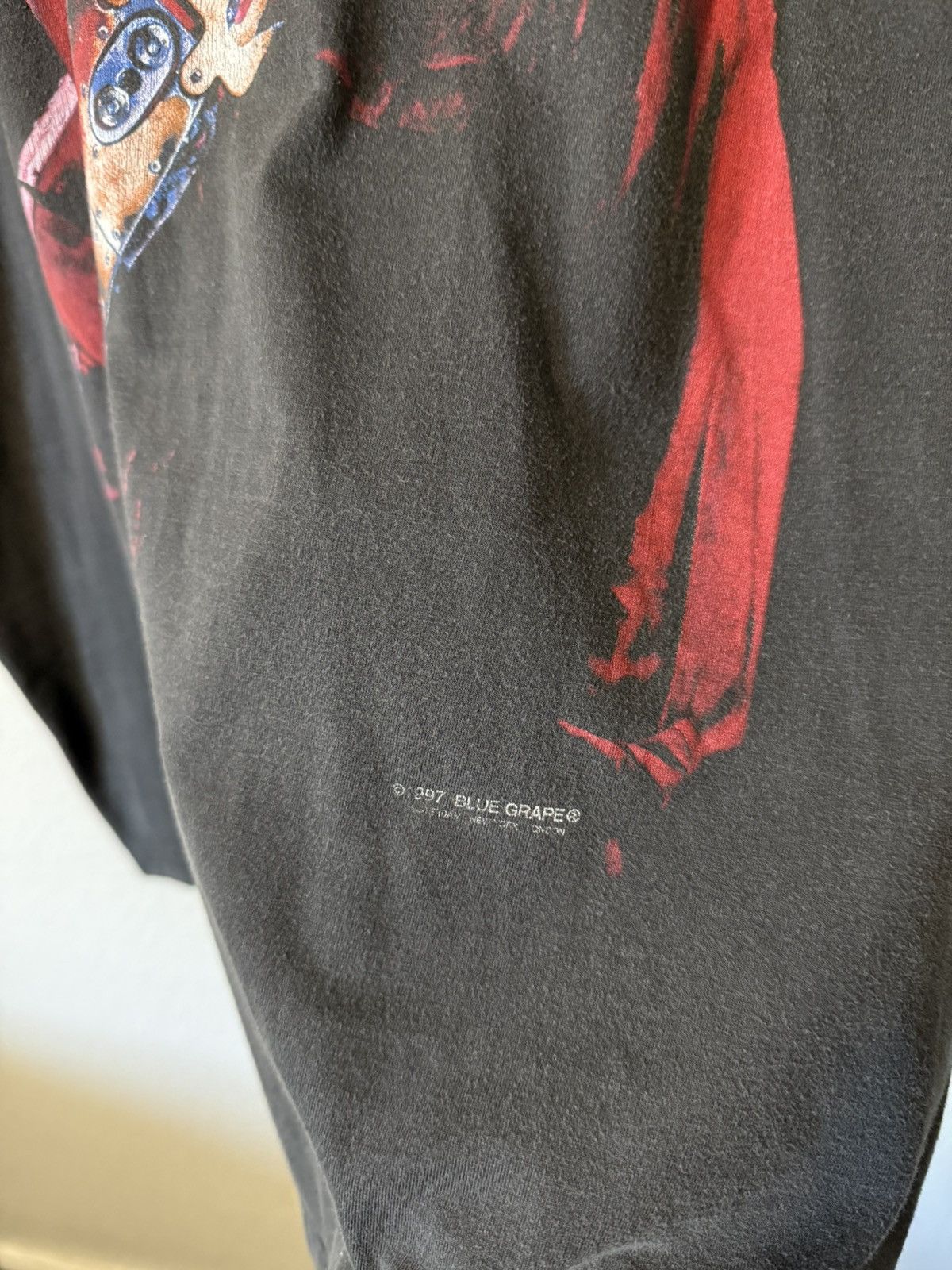 Other L/XL 1997 Blue Grape Texas Chainsaw Massacre VINTAGE RARE Size US XL / EU 56 / 4 - 2 Thumbnail