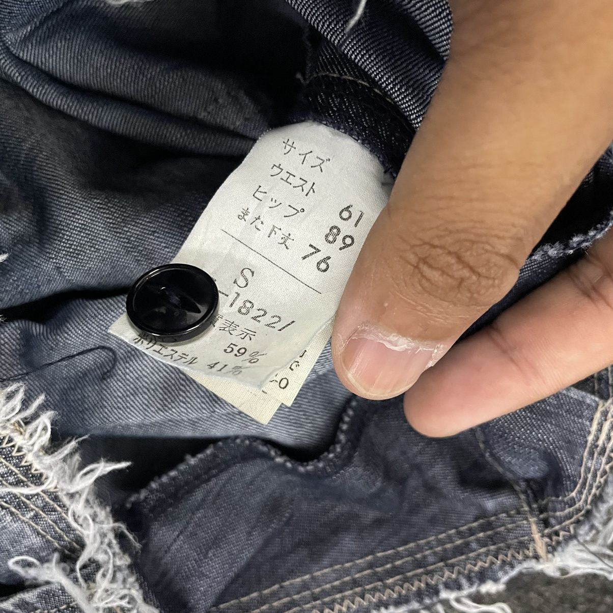 Marithe + Francois Girbaud Vintage MFG Marithe Francois Girbaud Bondage Denim Jeans Size US 29 - 10 Thumbnail