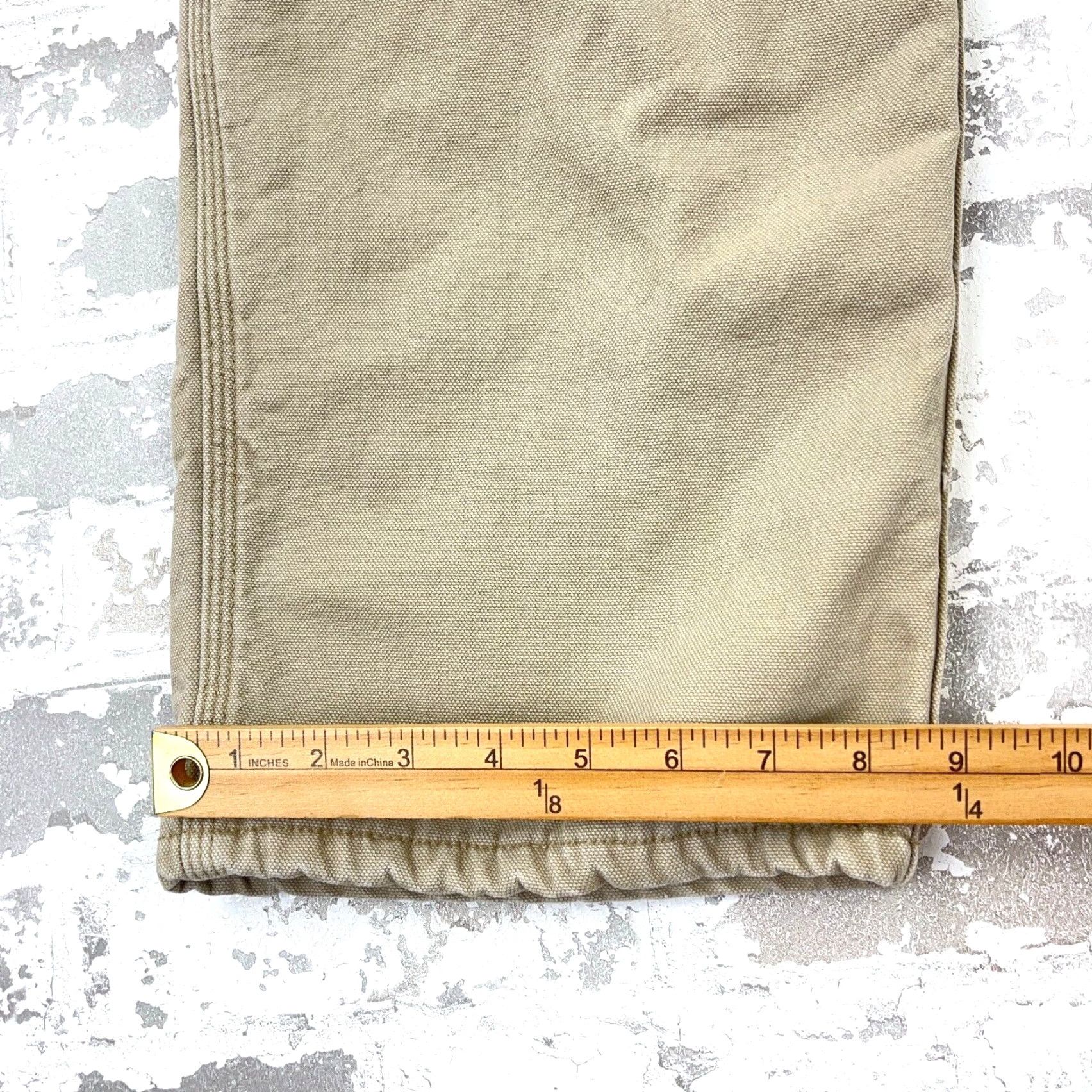 Vintage Wolverine Pants Men 44x30 Tan Carpenter Duck Canvas Quilt Lined Stains Vintage Size US 44 / EU 60 - 7 Thumbnail