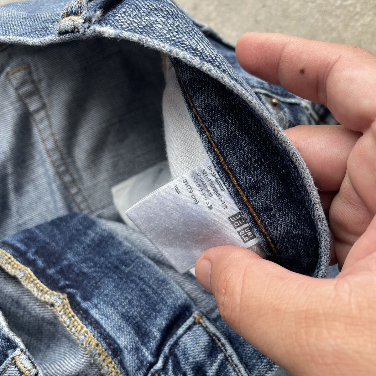 Japanese Brand Vintage Japanese Distressed Jeans Denim Faded Pants W32 Size US 32 / EU 48 - 7 Thumbnail