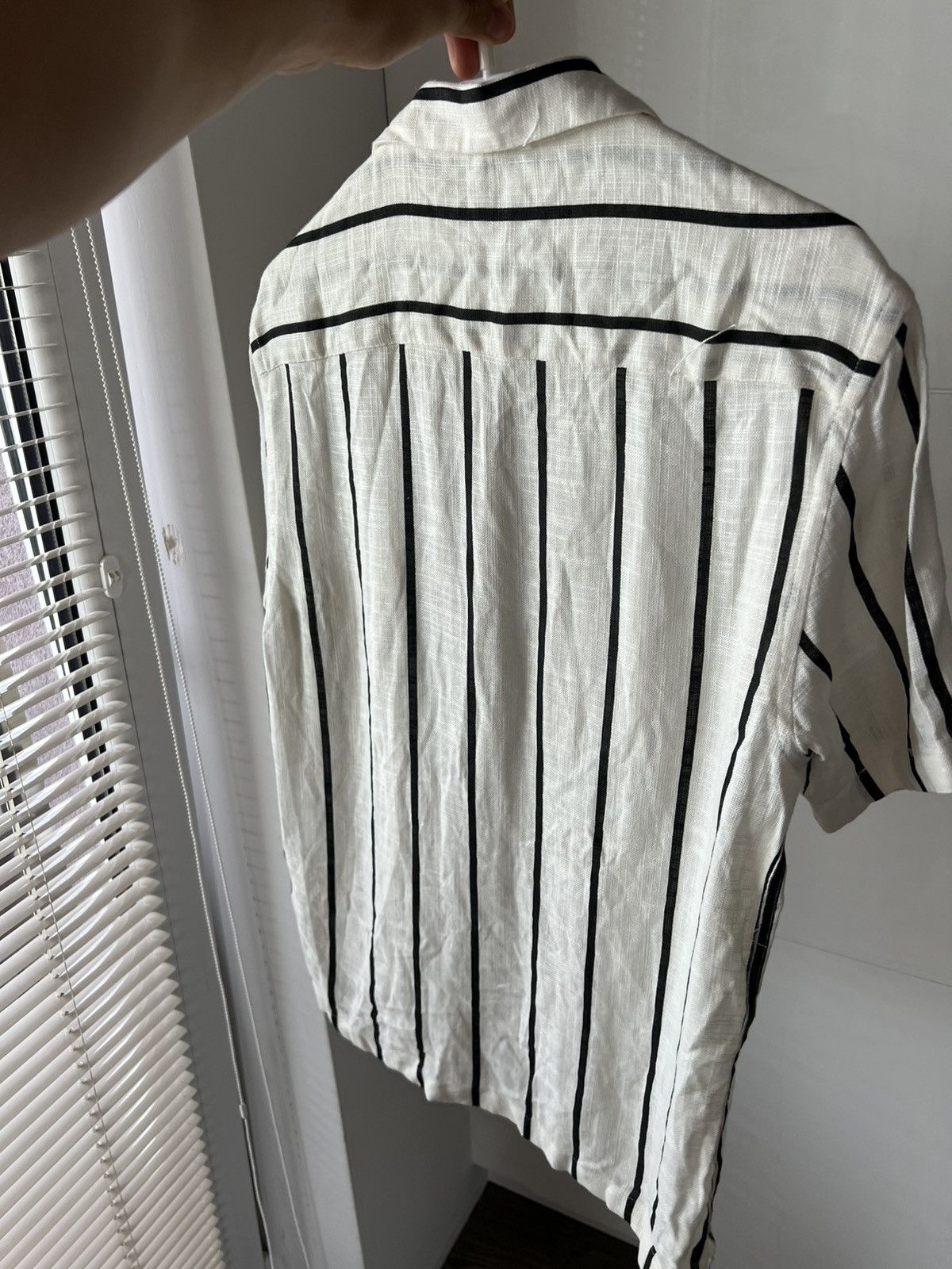 Zara Zara Lite Flanel Linen Summer Style Button ShortSleeve Shirt Size US S / EU 44-46 / 1 - 14 Thumbnail