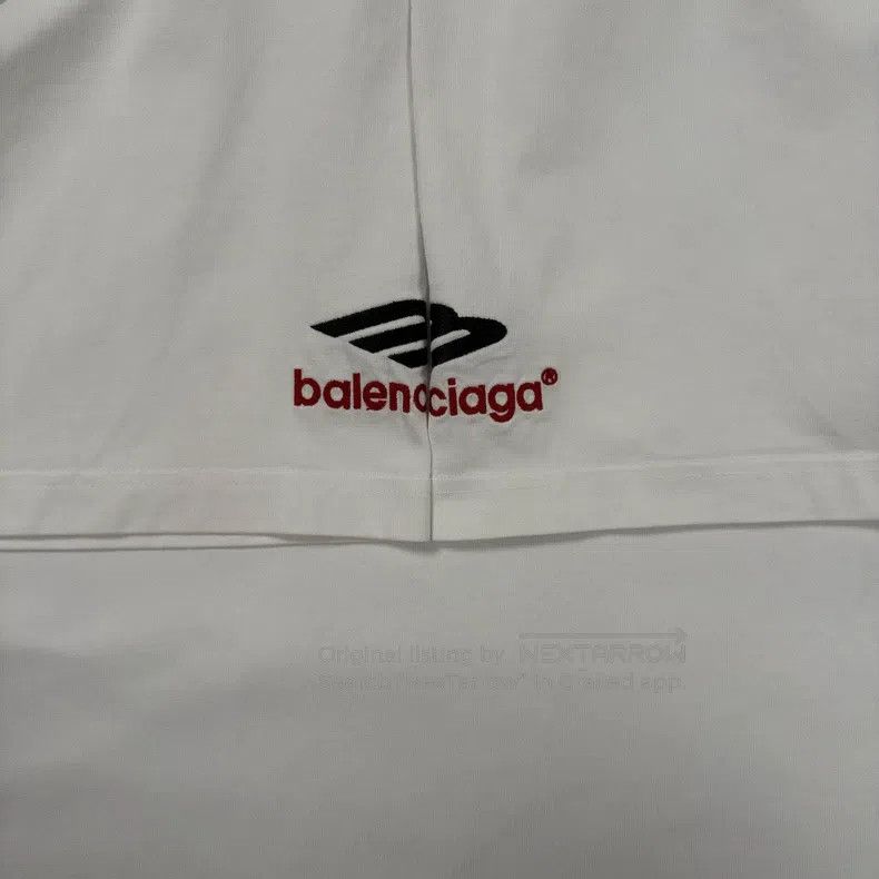 Balenciaga Balenciaga Embroidered Slogan Short Sleeve Size US M / EU 48-50 / 2 - 3 Thumbnail
