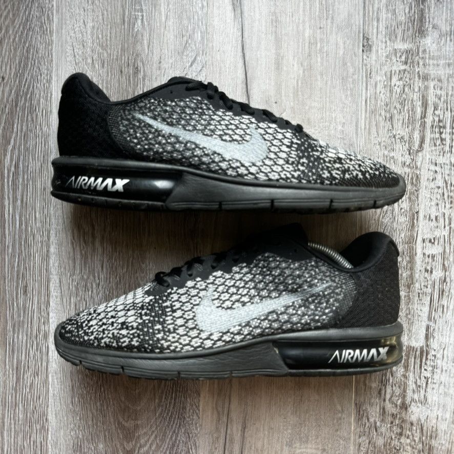 Nike × Vintage NIKE • Air Max Sequent 2 "Black" (11M) Size US 11 / EU 44 - 3 Thumbnail