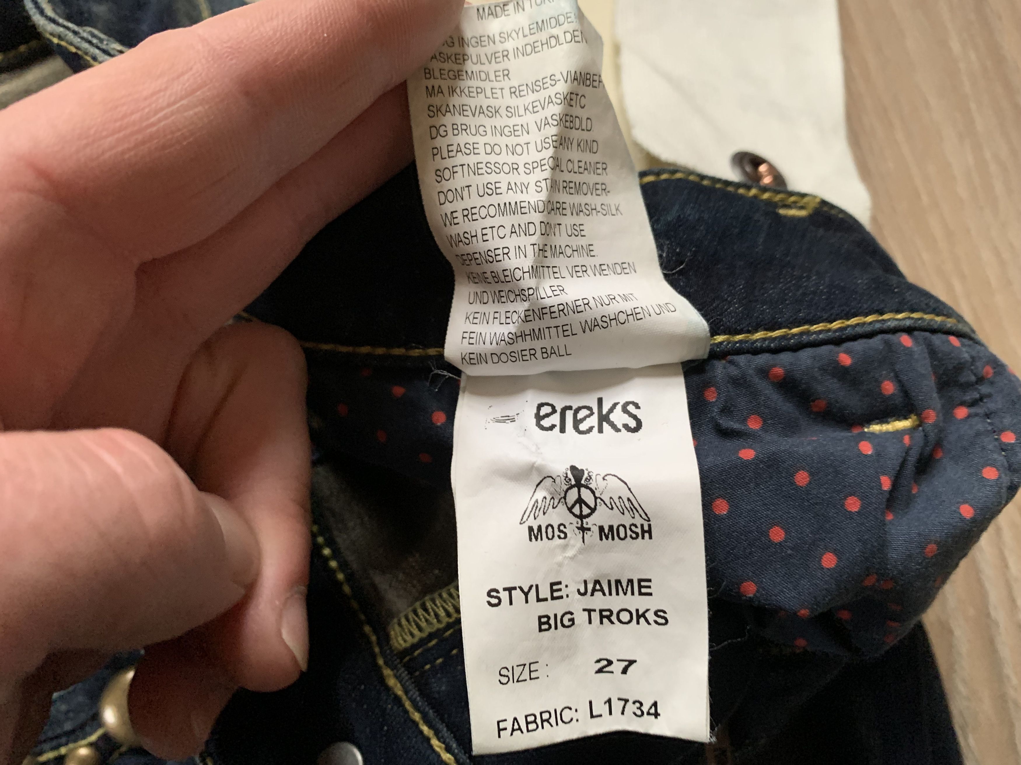 Denime Mos Mosh Customized Women's Jeans Size 27" / US 4 / IT 40 - 12 Thumbnail