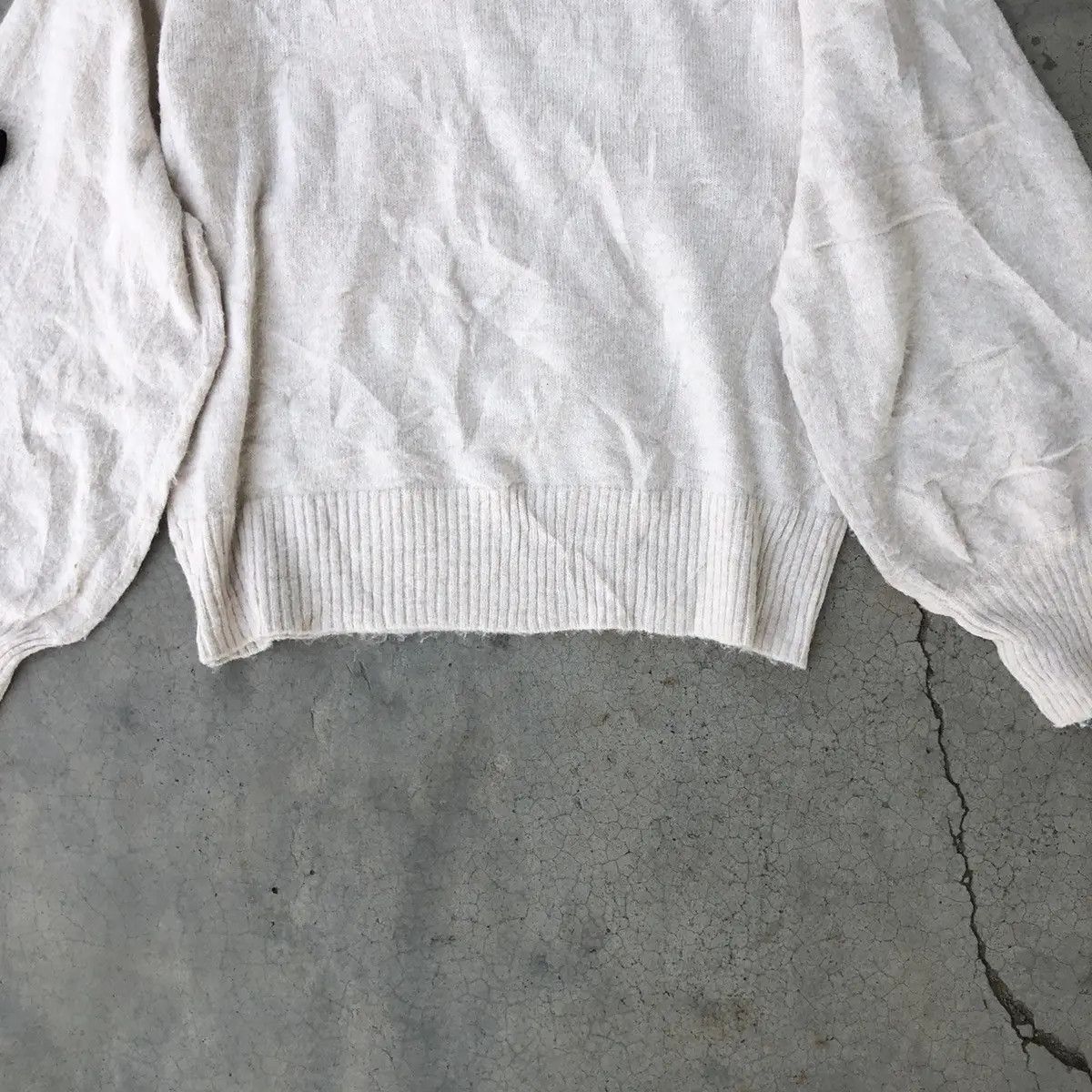 Aran Isles Knitwear × Designer Japanesebrand Knitting Pullover Memeri Baggy Pattern Size US L / EU 52-54 / 3 - 11 Thumbnail