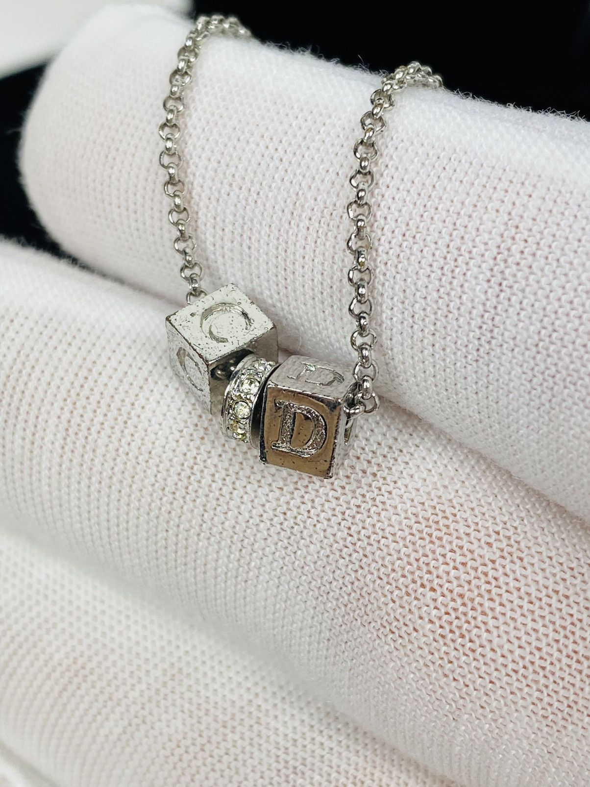 Dior Dior CD Dice Necklace Size ONE SIZE - 2 Thumbnail