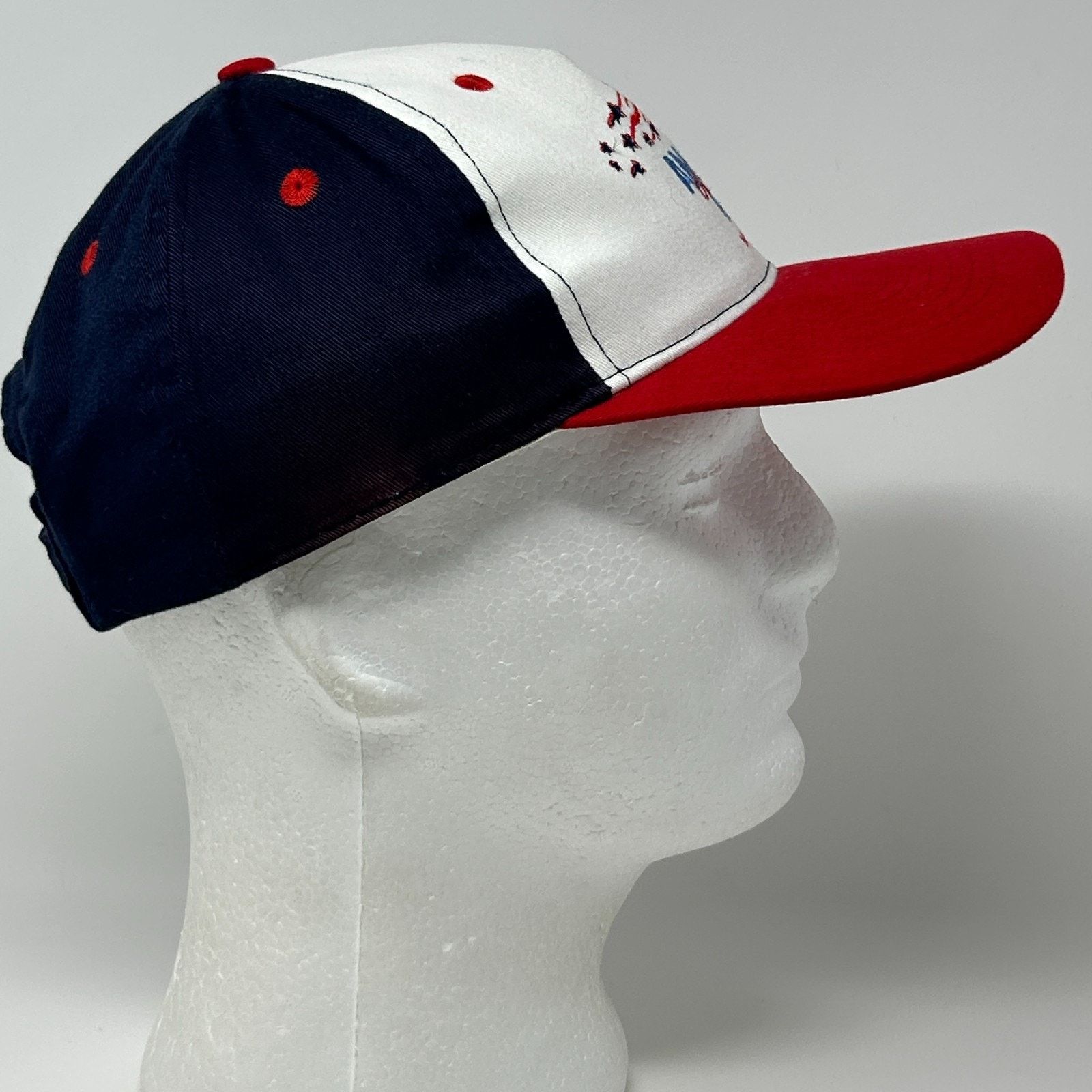Vintage Vintage 90s Bay Meadows Racetrack Hat Baseball Cap Horse Size ONE SIZE - 10 Thumbnail