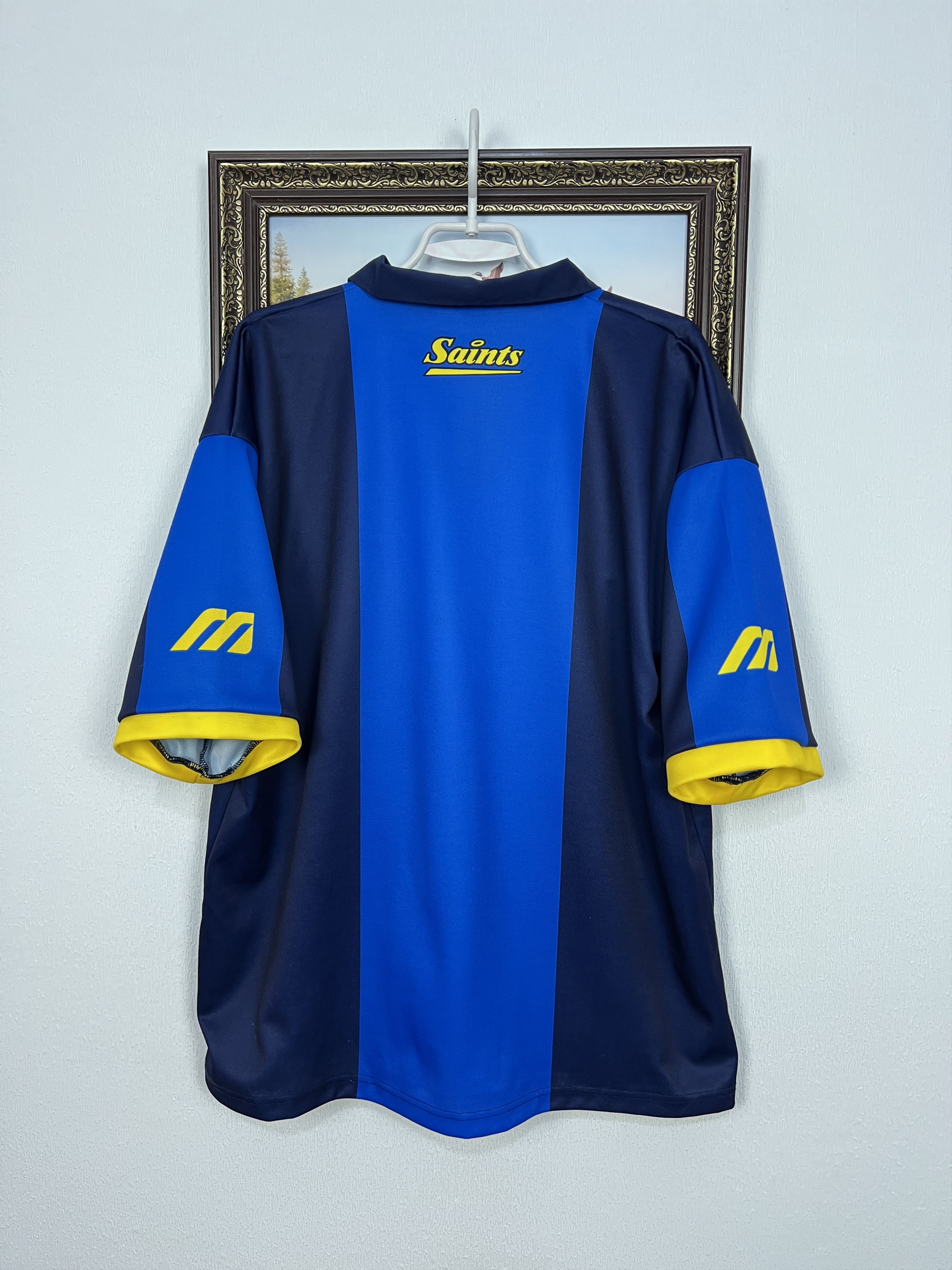Mizuno Vintage 90's ST. Helens England Rugby League Jersey Mens Size US XL / EU 56 / 4 - 10 Thumbnail