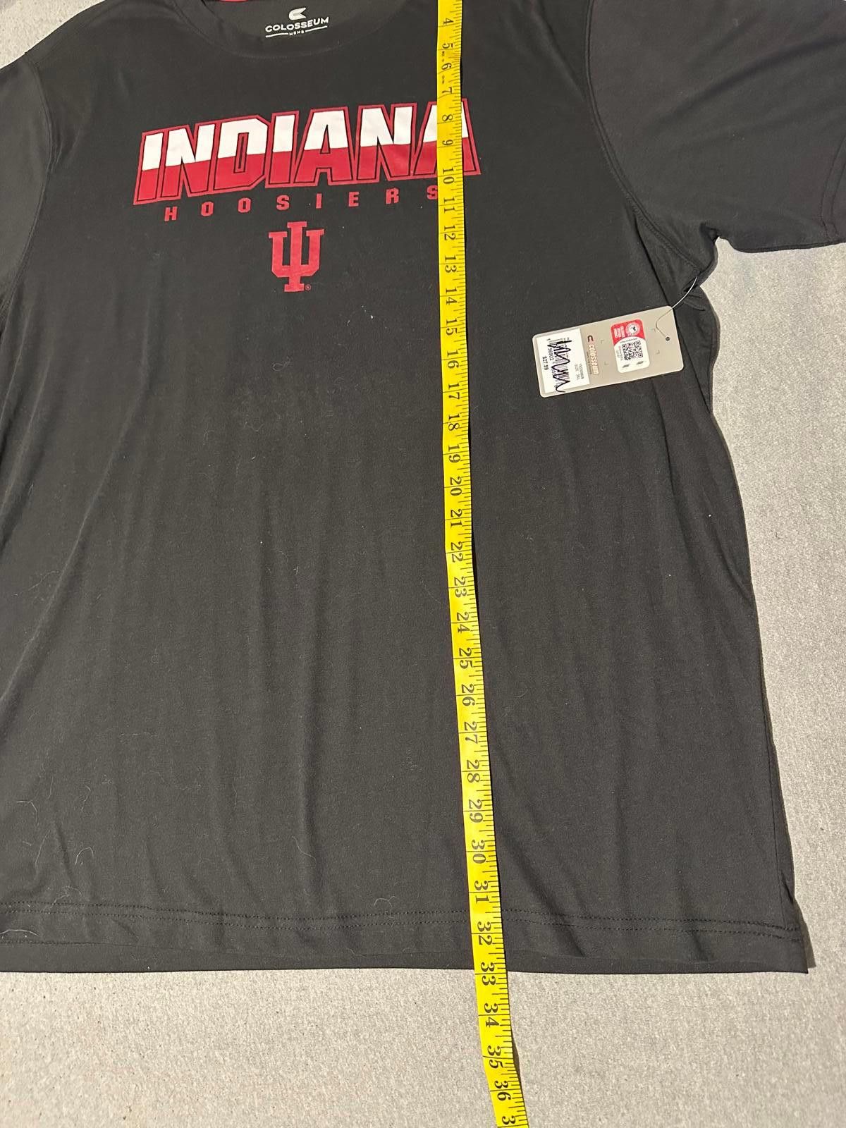 Colosseum Athletics Colosseum Indiana Hoosiers 3XL Black Tee Size ONE SIZE - 8 Thumbnail
