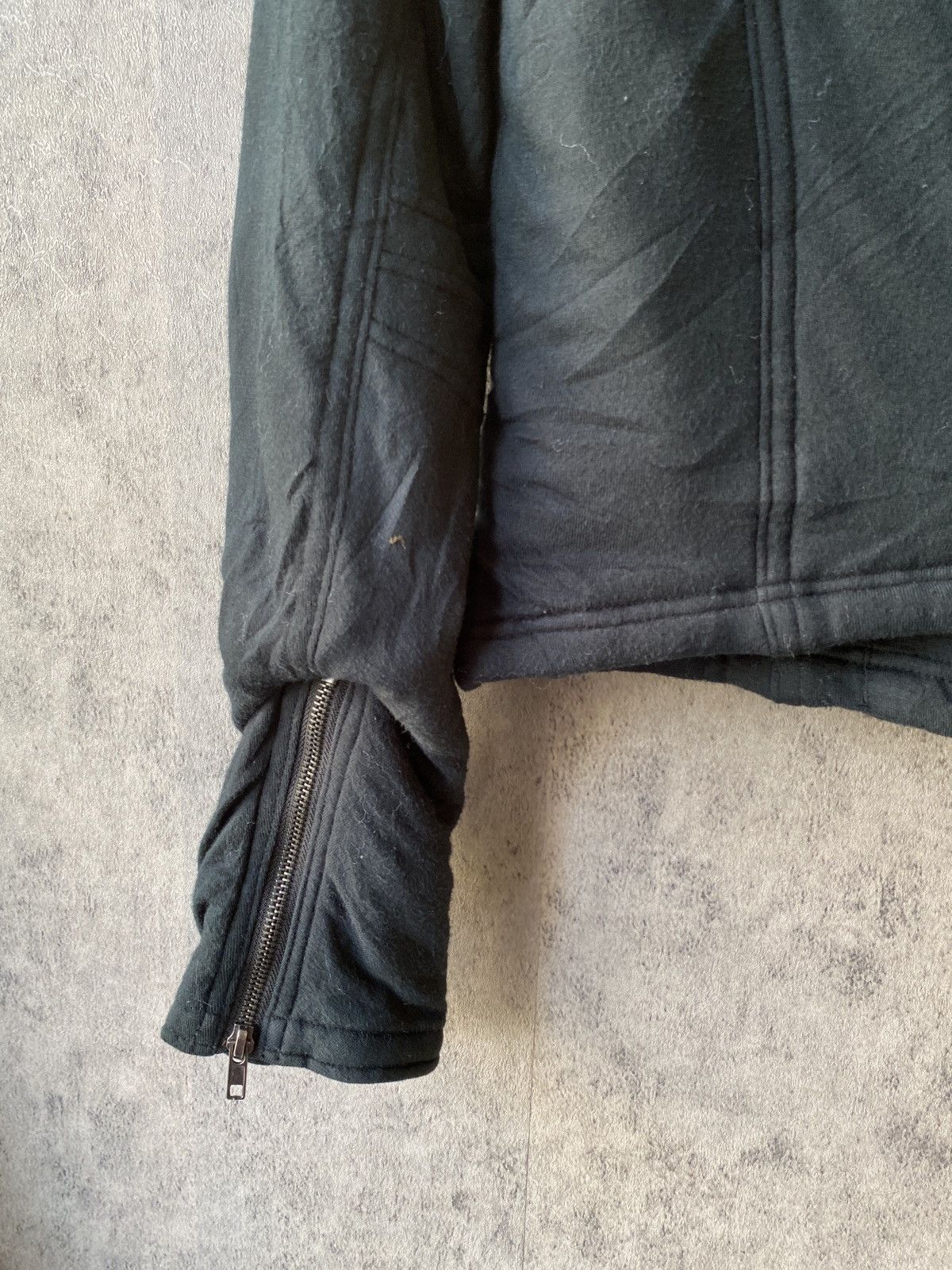 Japanese Brand Maison Gilfy Dark Green Fur Hoodie Zipper Jacket Size US S / EU 44-46 / 1 - 15 Thumbnail