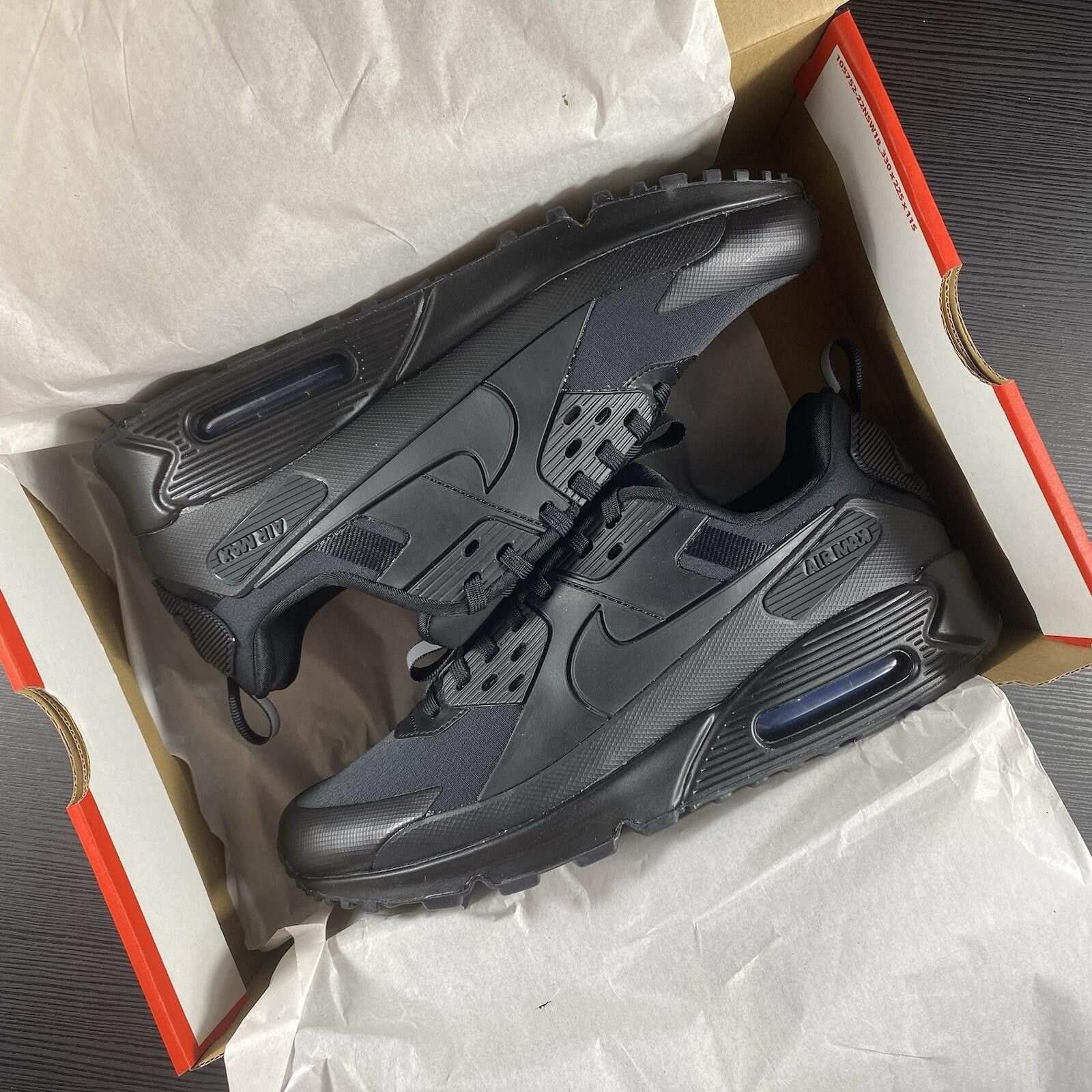 Nike 🔥UK 8 - Nike Air Max Drift 90 Triple Black - HQ1416 001🔥 Size US 9 / EU 42 - 1 Thumbnail