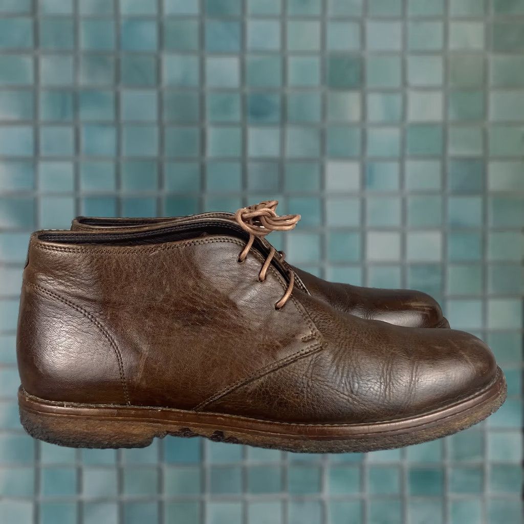 Allen Edmonds Boots Mens Size 8 Brown Chapman Leather Wingtip Weatherproof Lug Allen edmonds wingtip boots - Gem main image 3