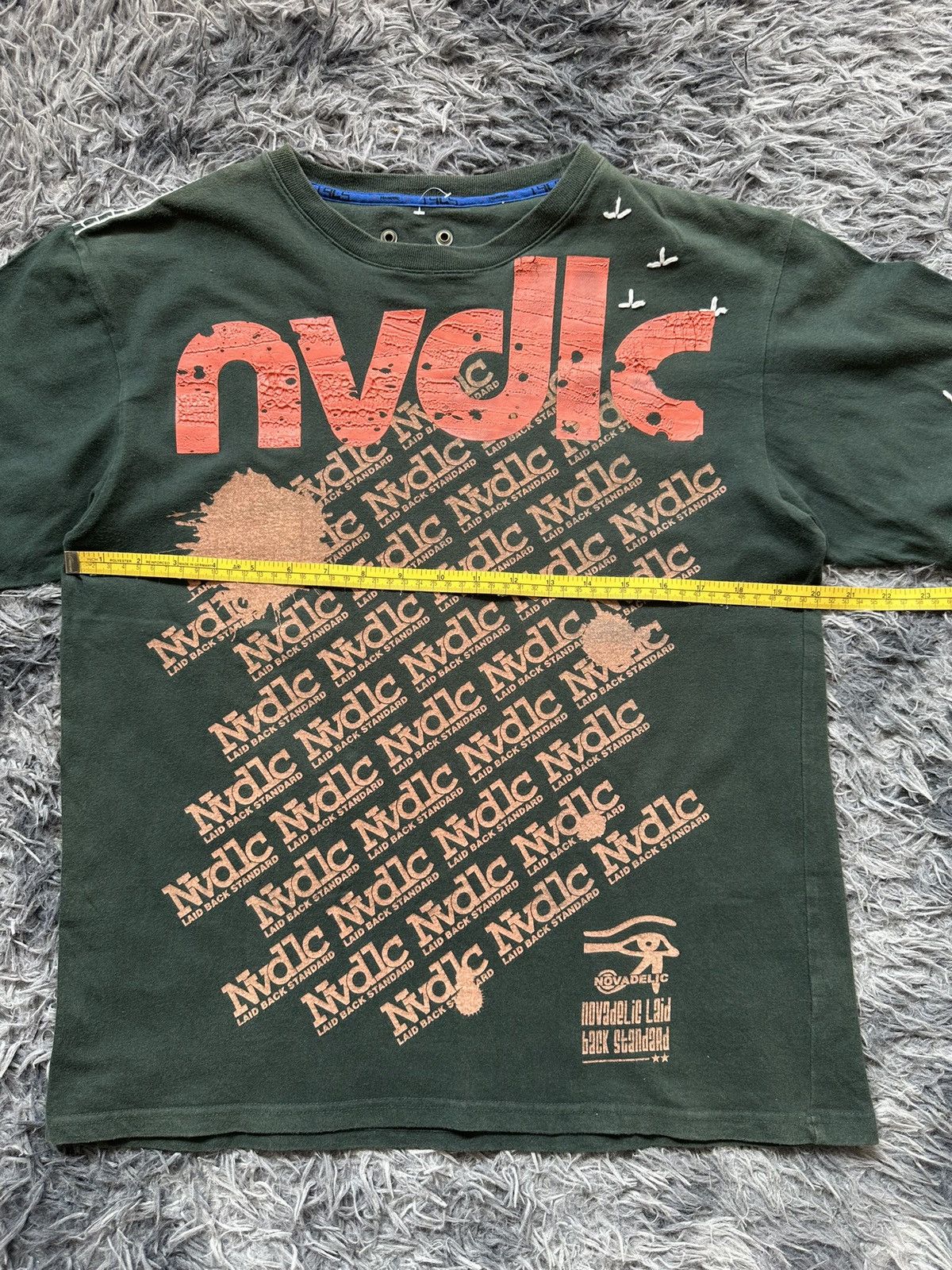 Japanese Brand 2000's Velvet Dog by Novadelic archival tee Size US M / EU 48-50 / 2 - 10 Thumbnail