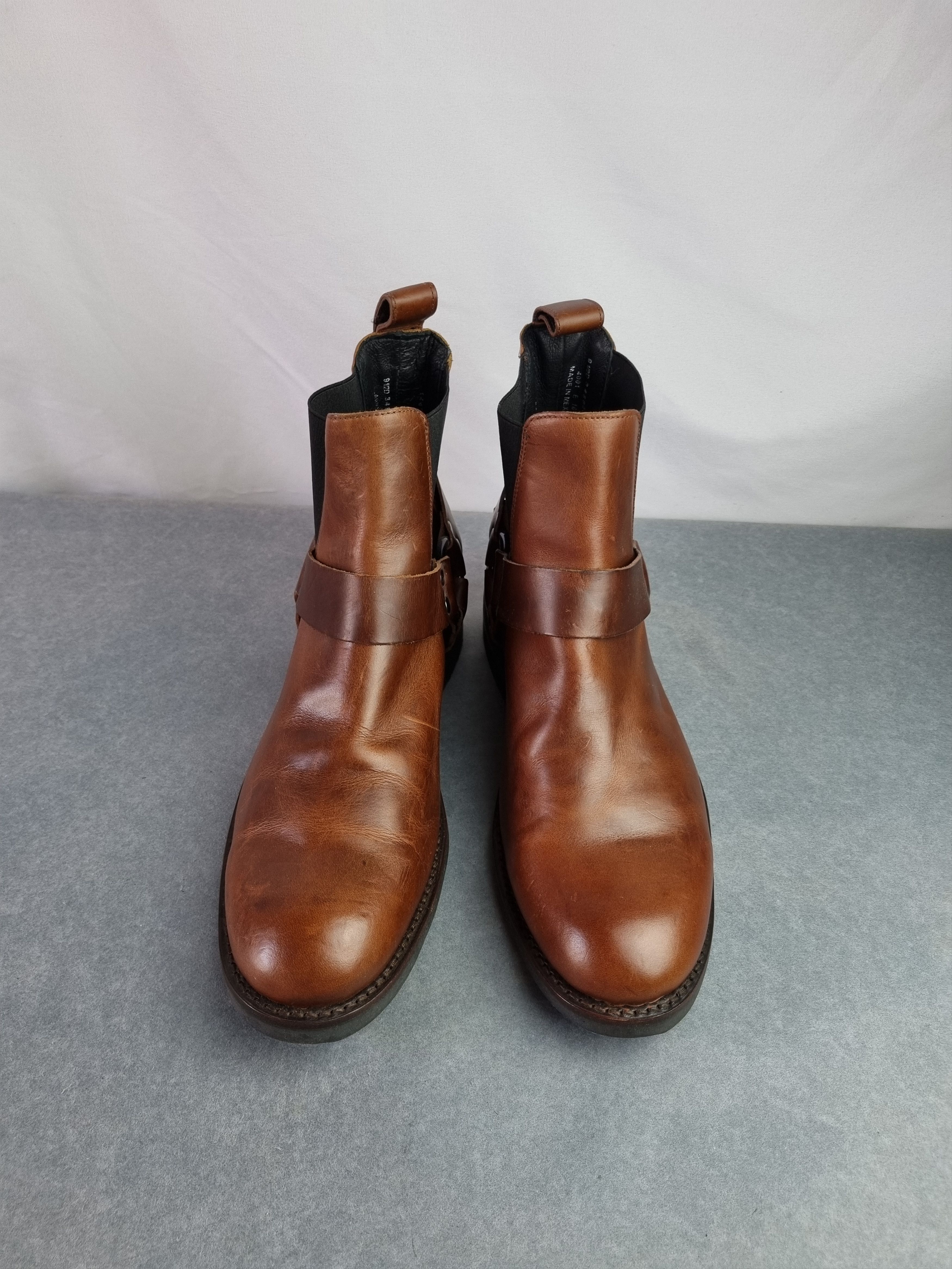 Frye × Vibram Frye Mexican Cowboy Leather Vibram Resist-Oil Boots Size US 9.5 / EU 42-43 - 2 Thumbnail