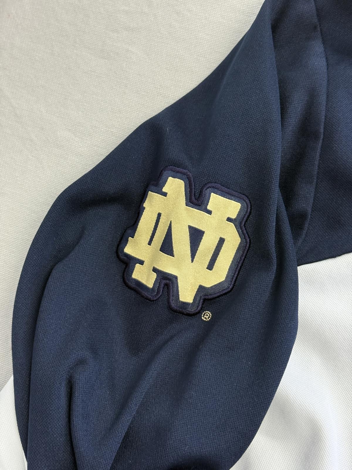 Adidas 2013 Notre Dame Irish Football Team Jacket #8 Pinstripe Bowl Size US XXL / EU 58 / 5 - 6 Thumbnail