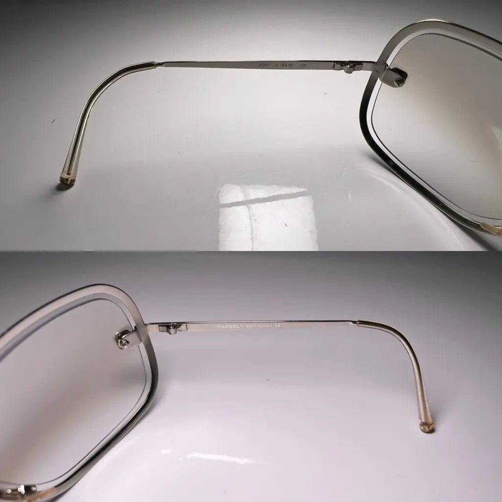 Chanel Chanel Sunglasses 4031 Rhinestone CC 4017 Logo Vintage Size ONE SIZE - 5 Thumbnail