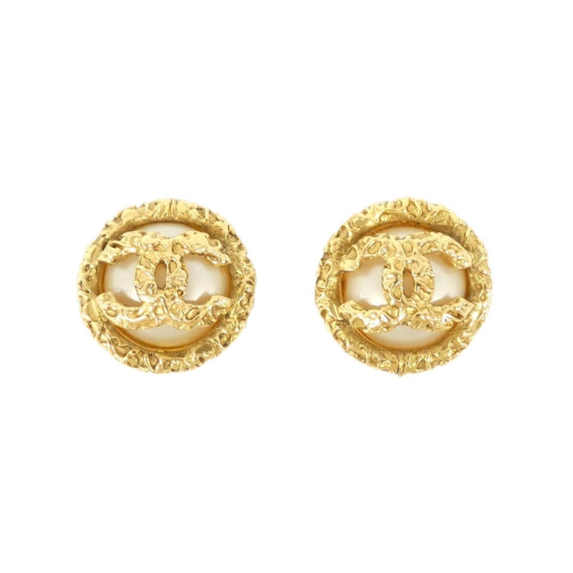 Chanel Chanel Coco Mark earring Size ONE SIZE - 1 Thumbnail