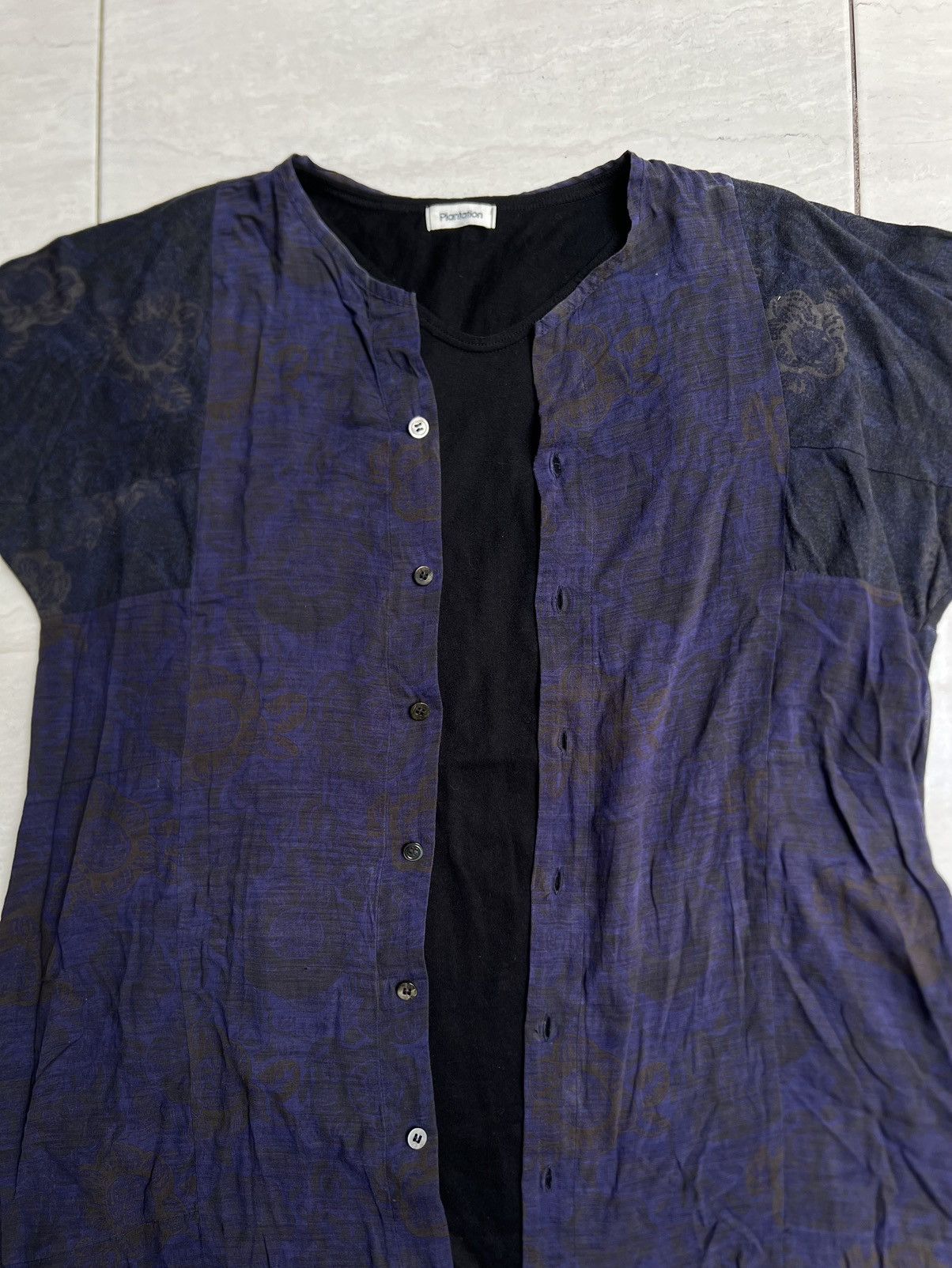 Issey Miyake PLANTATION Issey Miyake T-shirt Cardigan Size US M / EU 48-50 / 2 - 2 Thumbnail