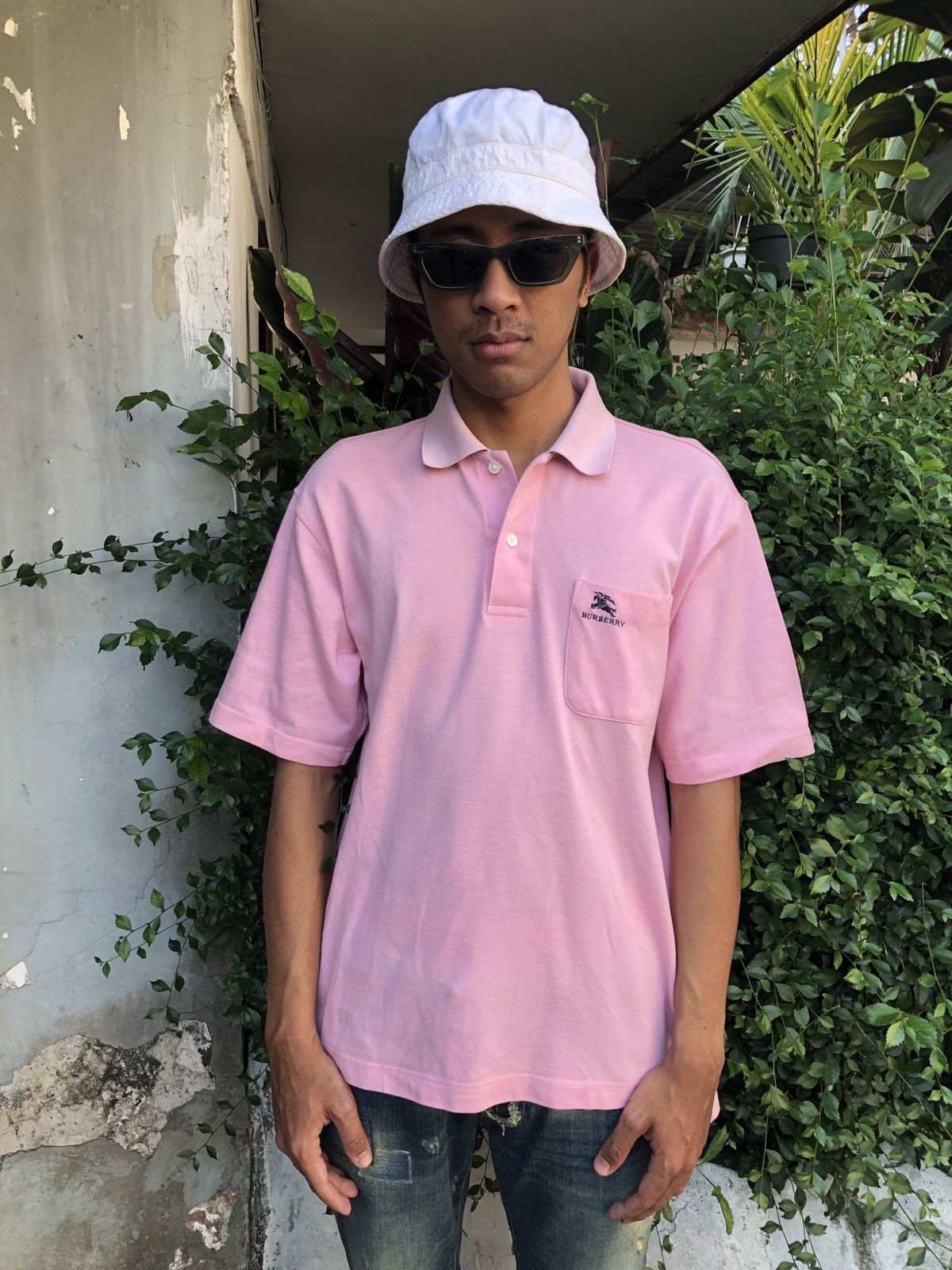 Burberry × Vintage BURBERRY GOLF POLO NOVA SHIRT Size US L / EU 52-54 / 3 - 2 Thumbnail