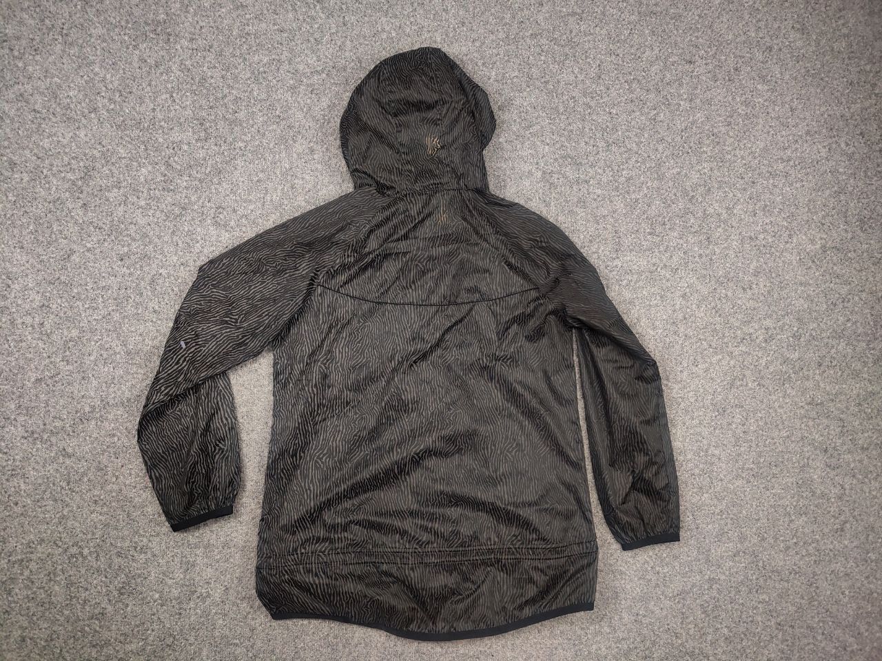 Nike Nike Women's Windbreaker Grid Print reflective Black Jacket Size M / US 6-8 / IT 42-44 - 8 Thumbnail