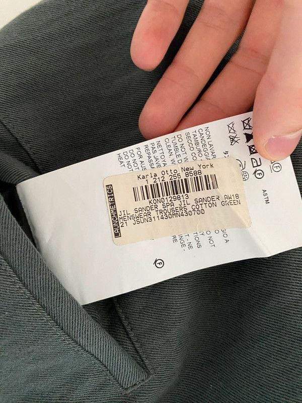 Jil Sander Jil Sander Ramon S.20 Casual Pants in Grey Size US 34 / EU 50 - 5 Thumbnail