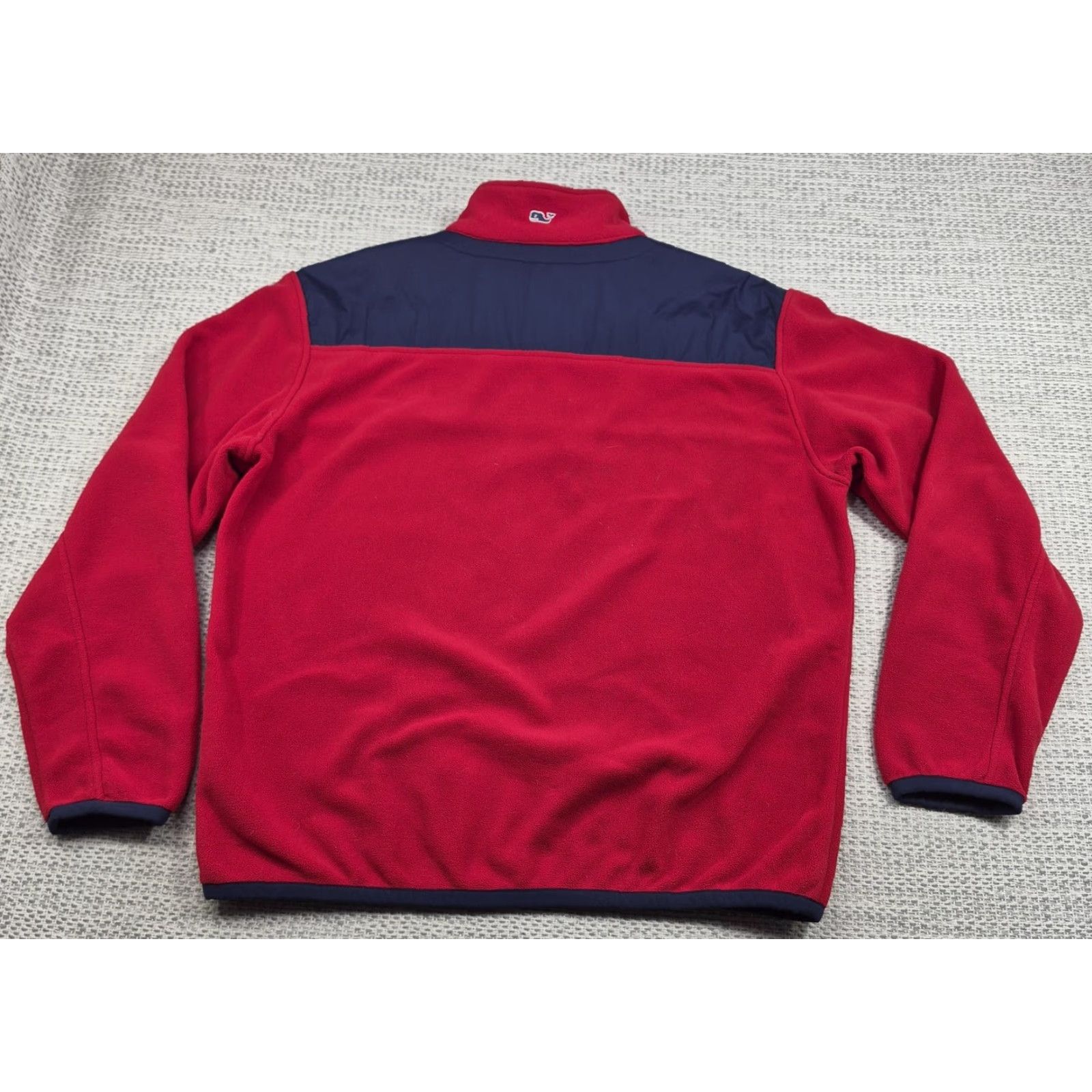 Vineyard Vines Vineyard Vines Jacket Mens Large Red Fleece 1/4 Zip Pullover Martha's Vineyard Jacket Coat Windbreaker Casual Fall Winter Size US L / EU 52-54 / 3 - 7 Thumbnail