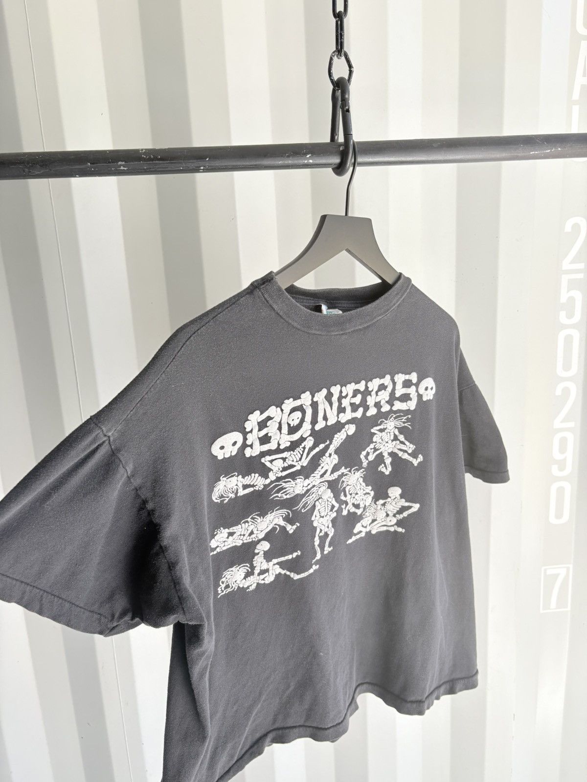 Vintage Vintage Sex Positions Skeleton Shirt Faded Boxy Grunge Size US XL / EU 56 / 4 - 3 Thumbnail