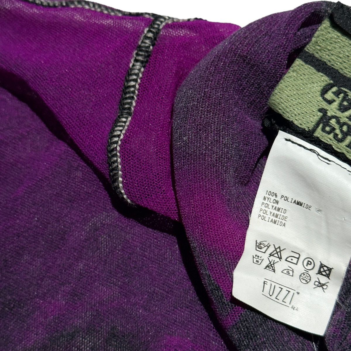 Jean Paul Gaultier SS1998 faces mesh cardigan Size US L / EU 52-54 / 3 - 4 Thumbnail