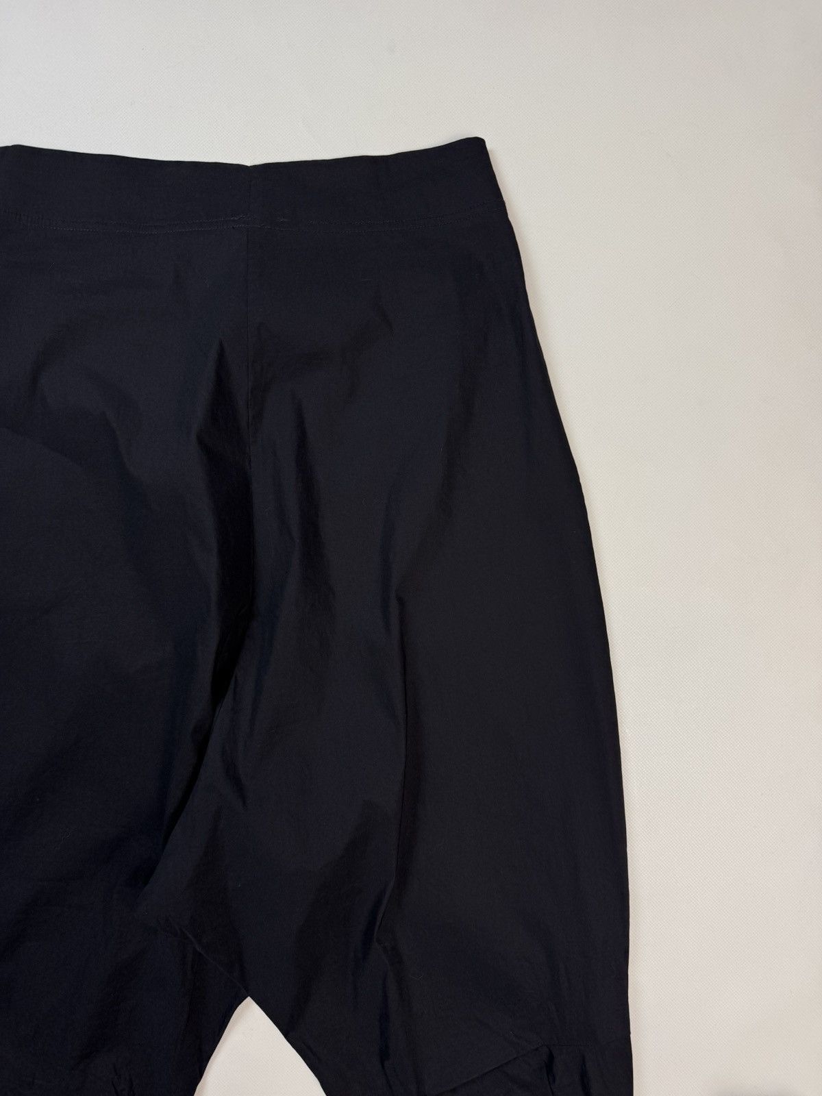 Rundholz Rundholz Avant-Garde Drop Crotch Linen Cotton Pants Trousers Size 26" / US 2 / IT 38 - 24 Thumbnail